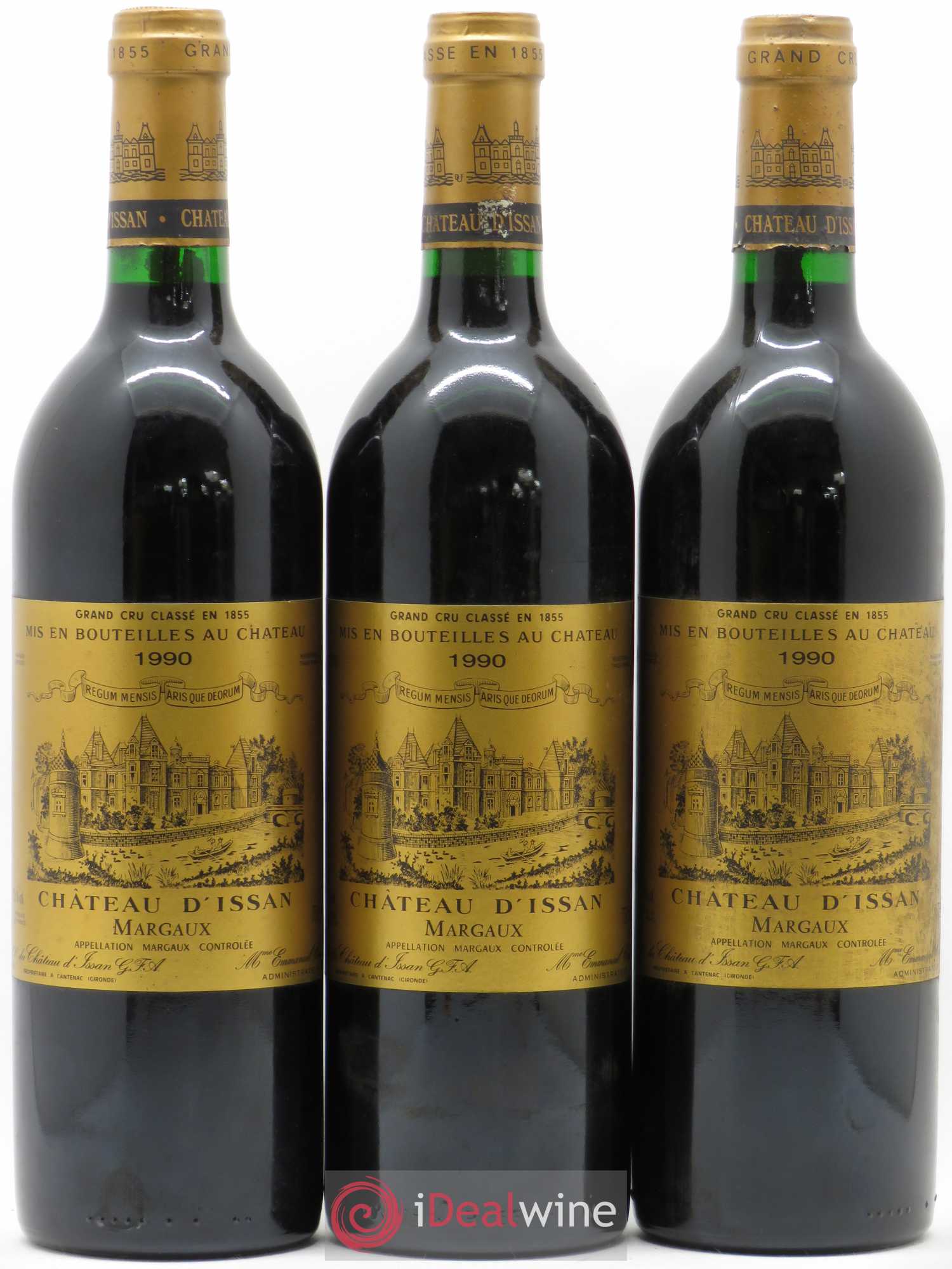 Château d'Issan 3ème Grand Cru Classé 1990 - Lot de 11 bouteilles - 2