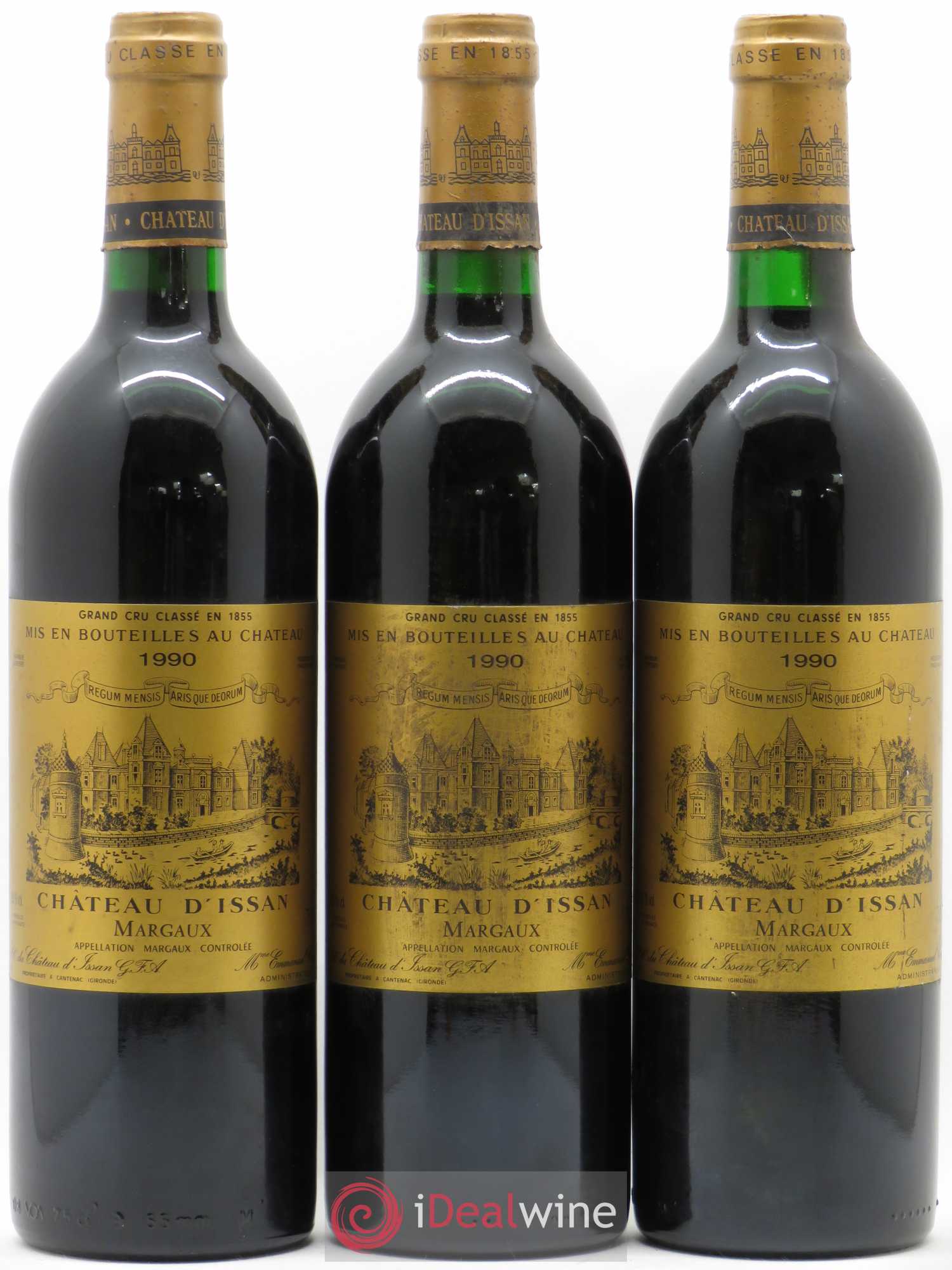 Château d'Issan 3ème Grand Cru Classé 1990 - Lot de 11 bouteilles - 3