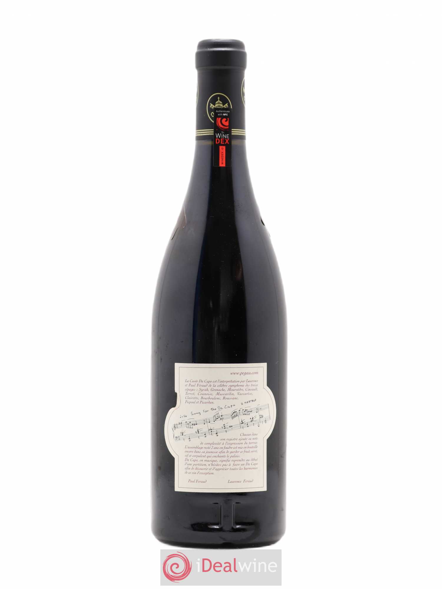 Châteauneuf-du-Pape Domaine du Pégau Cuvée Da Capo Paul et Laurence Féraud 2000 - Lot de 1 bouteille - 1