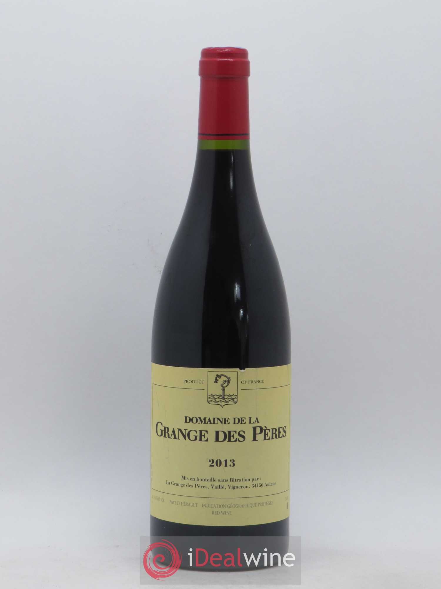Pays d'Hérault Grange des Pères Laurent Vaillé 2013 - Lot de 1 bouteille - 0