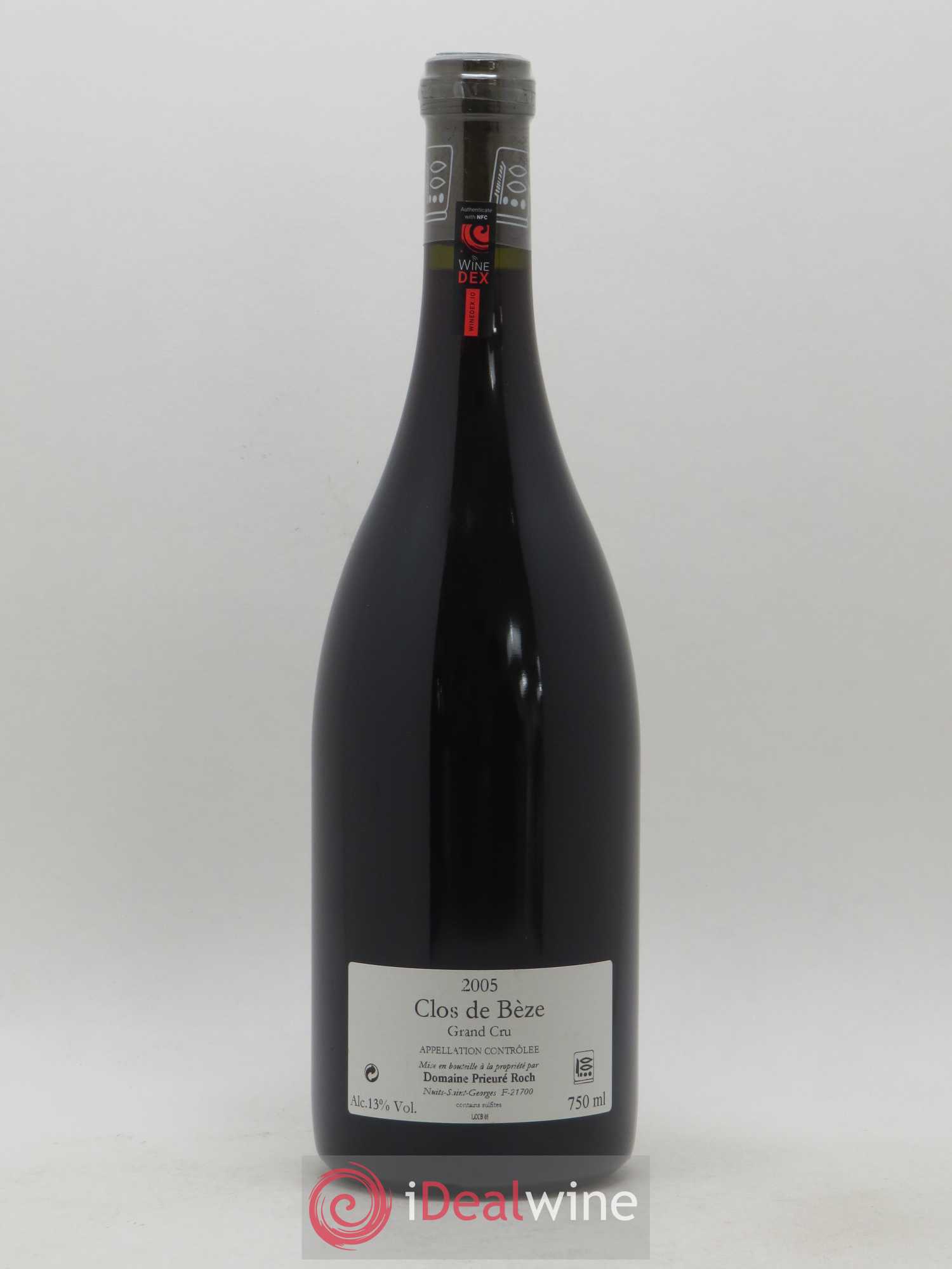 Chambertin Clos de Bèze Grand Cru Prieuré Roch 2005 - Lot de 1 bouteille - 1