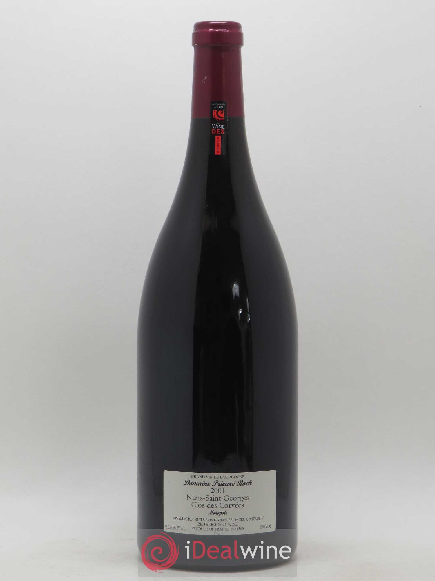 Nuits-Saint-Georges 1er Cru Le Clos des Corvées Prieuré Roch 2001 - Lot de 1 magnum - 1