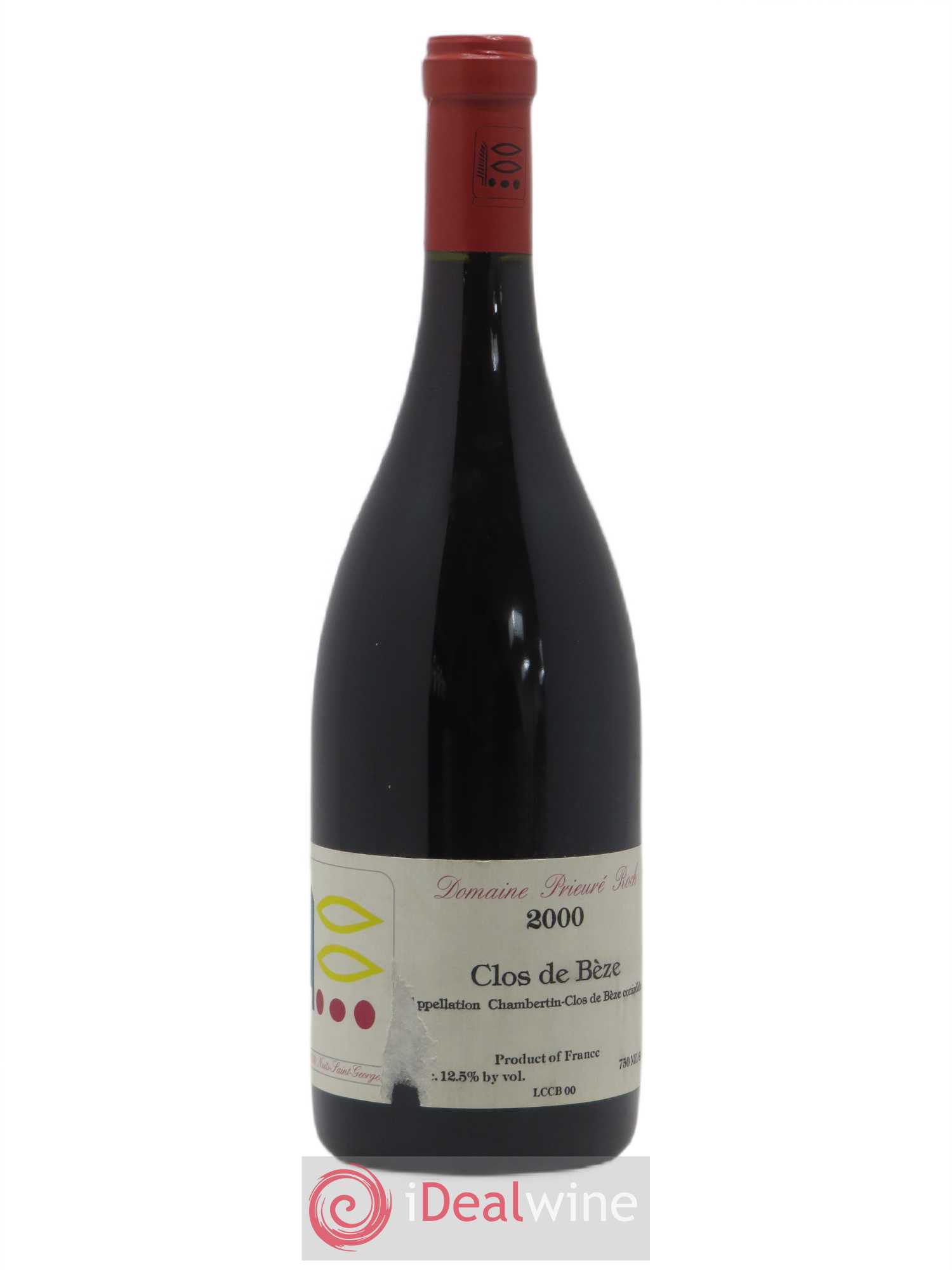 Chambertin Clos de Bèze Grand Cru Prieuré Roch 2000 - Lot de 1 bouteille - 0