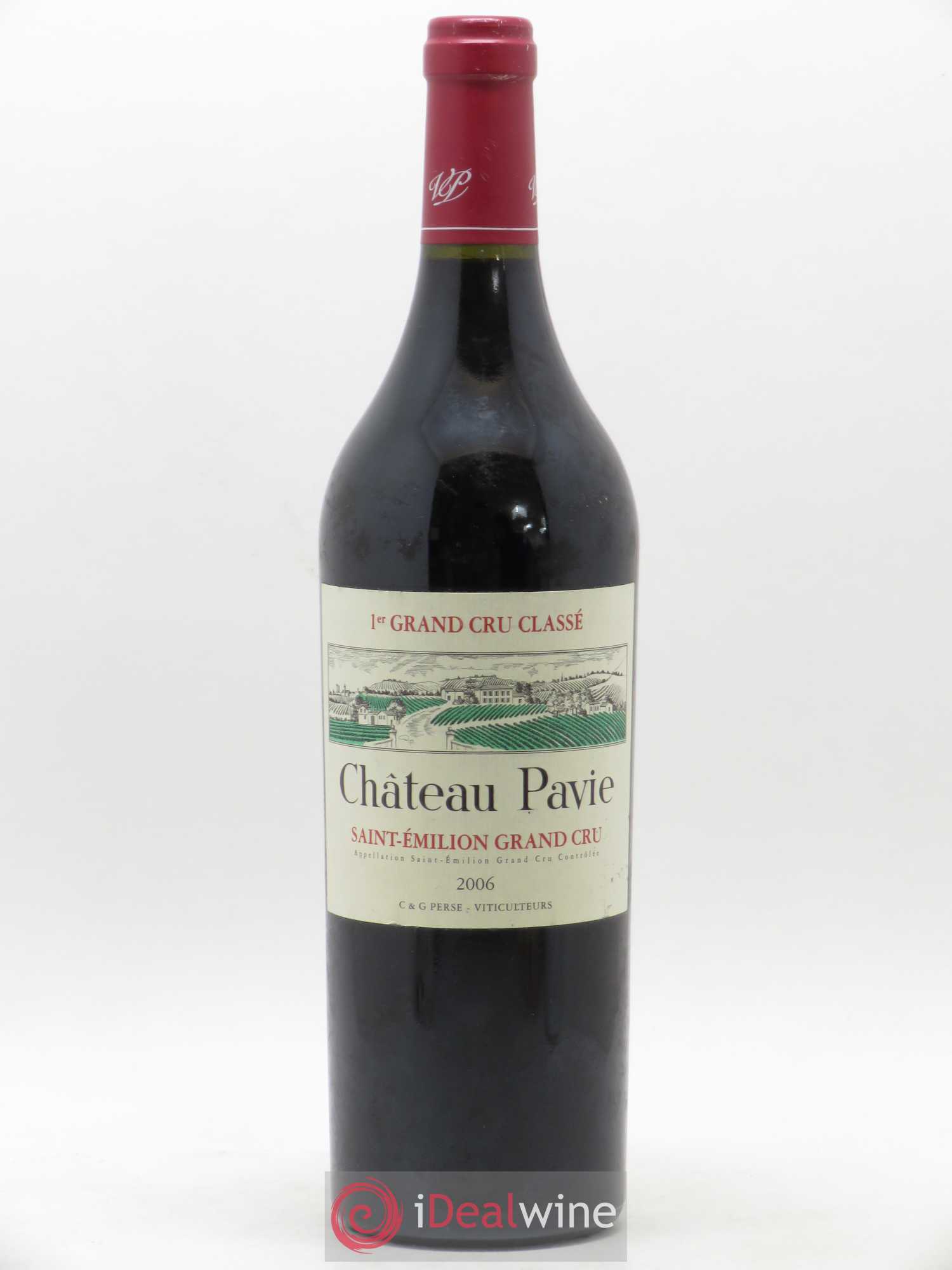 Château Pavie 1er Grand Cru Classé A 2006 - Lot de 1 bouteille - 0
