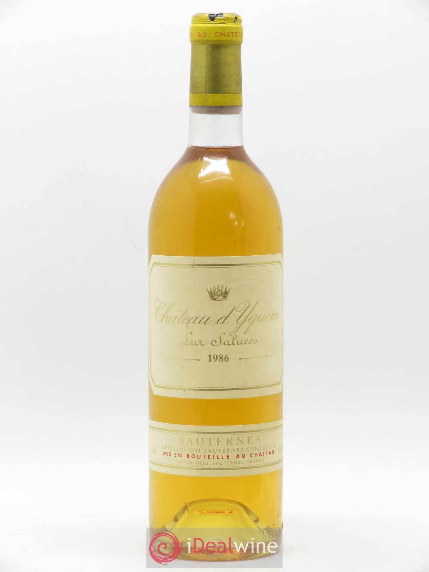 Château d' Yquem 1er Cru Classé Supérieur 1986 - Lotto di 1 bottiglia - 0