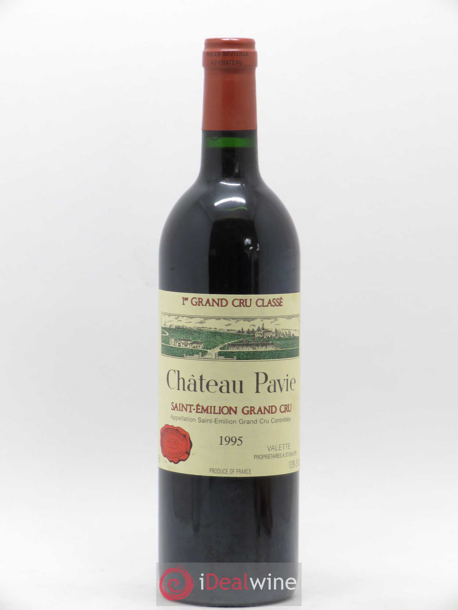 Château Pavie 1er Grand Cru Classé A 1995 - Lot de 1 bouteille - 0