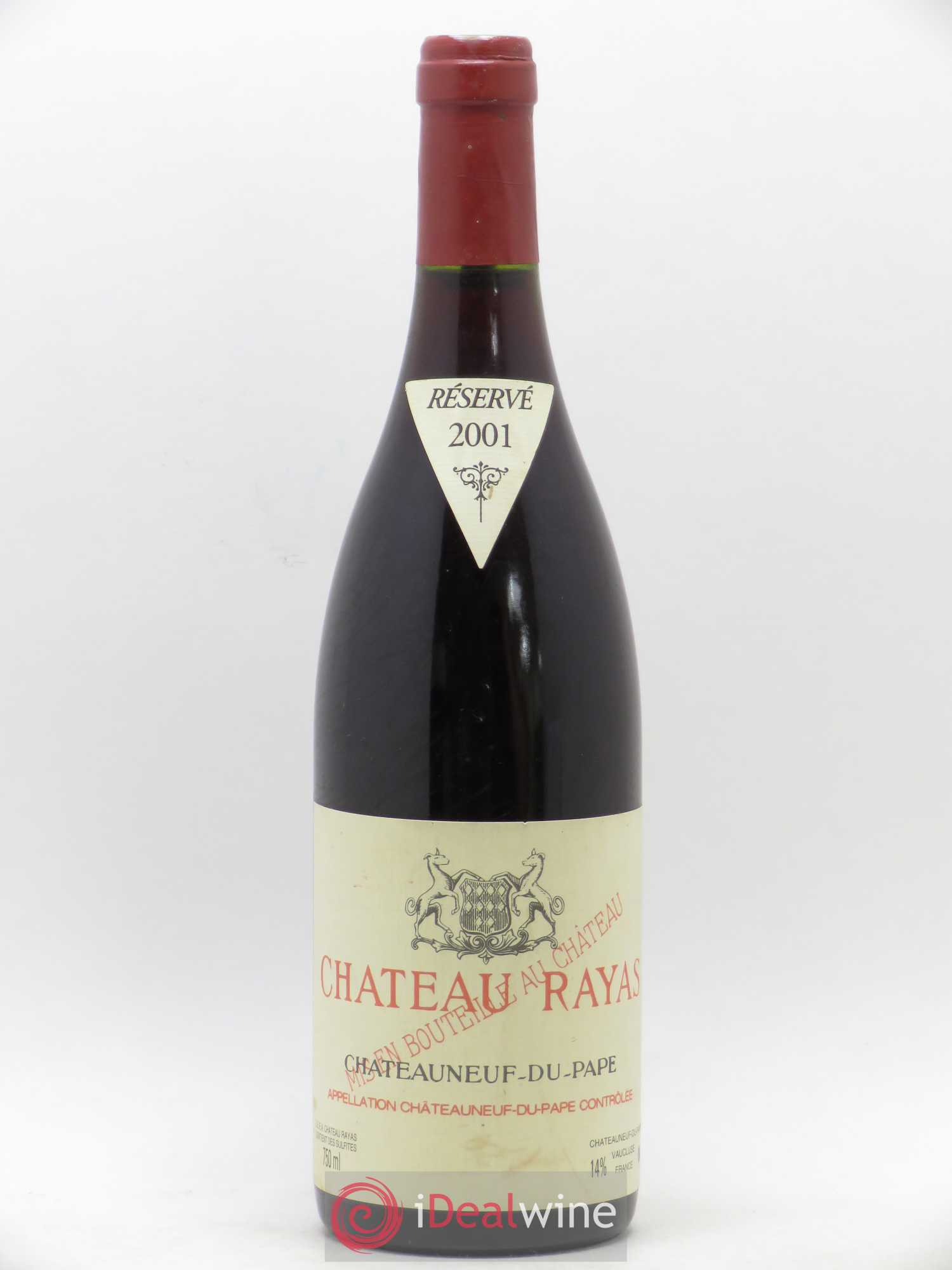 Châteauneuf-du-Pape Château Rayas Emmanuel Reynaud 2001 - Lot de 1 bouteille - 0