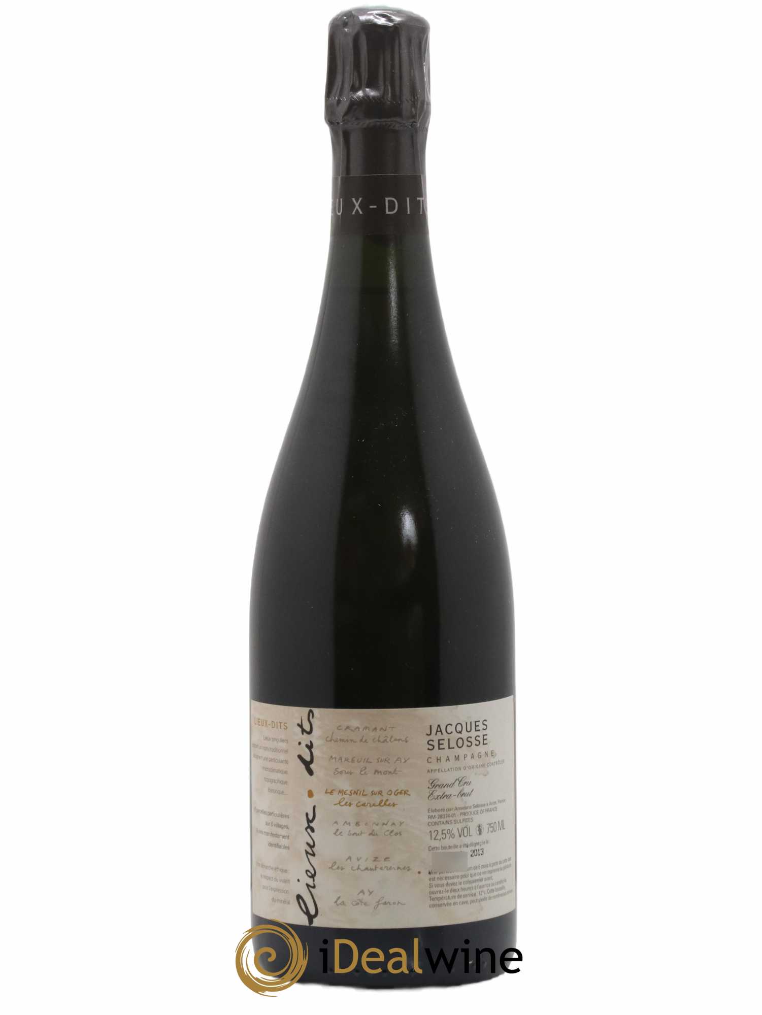 Les Carelles Blanc de Blancs Jacques Selosse - Lot de 1 bouteille - 0