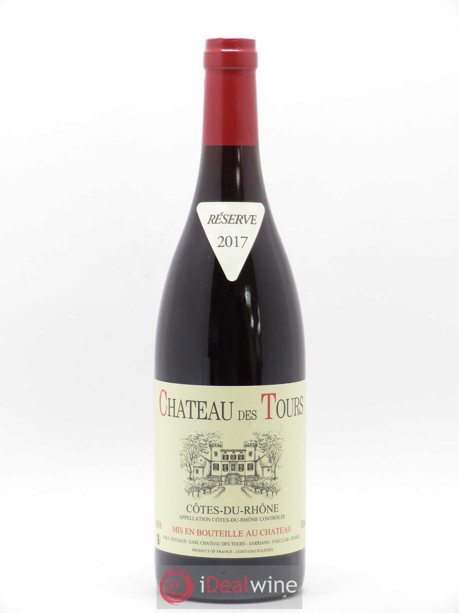 Côtes-du-Rhône Château des Tours Emmanuel Reynaud 2017 - Lot de 1 bouteille - 0