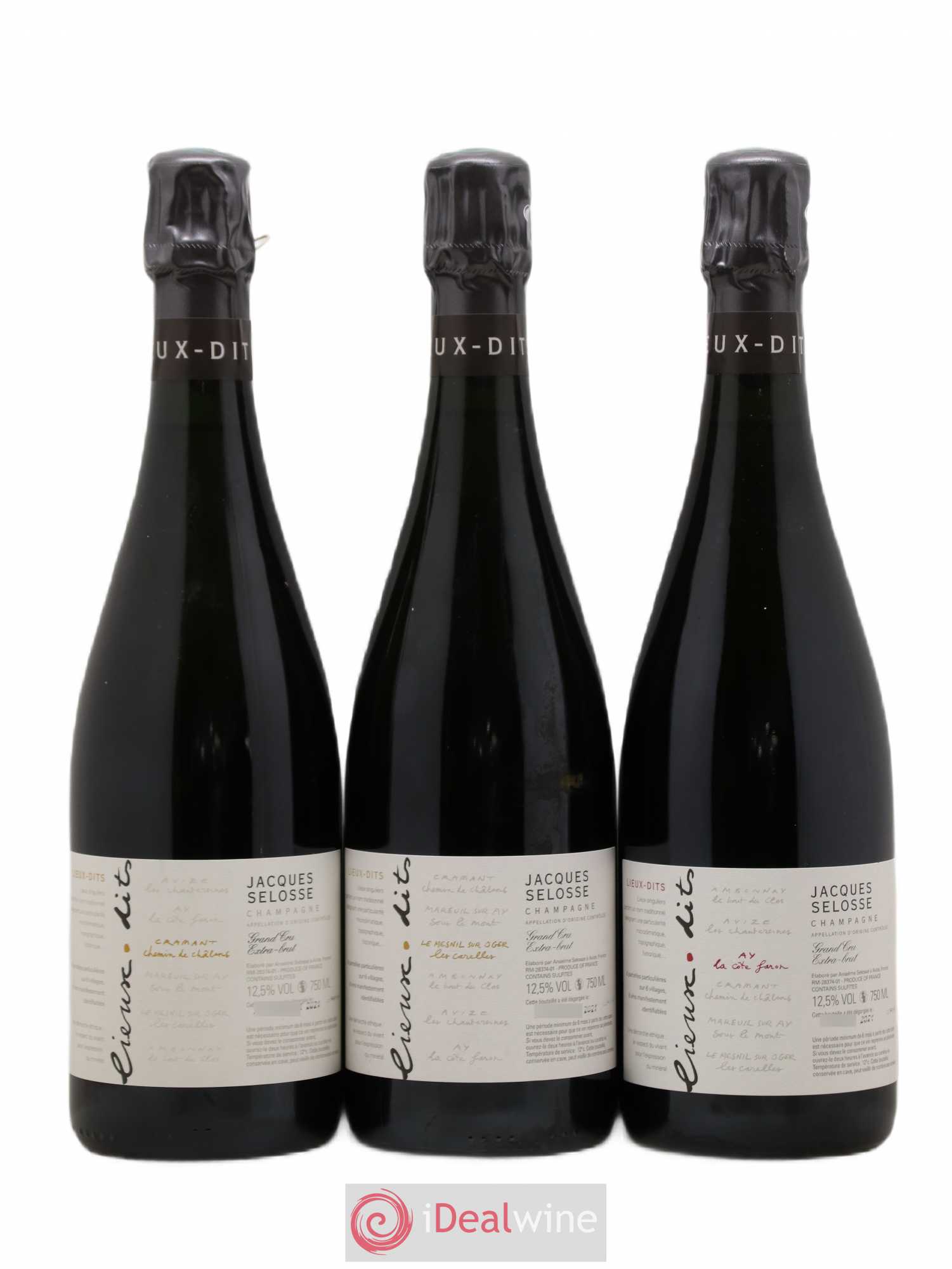 Caisse Collection Lieux-dits Jacques Selosse - Lot de 6 bouteilles - 2