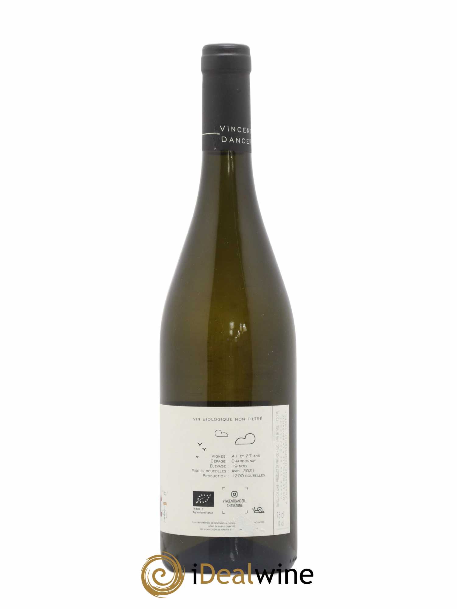 Chassagne-Montrachet 1er Cru La Romanée Vincent Dancer 2019 - Lot de 1 bouteille - 1