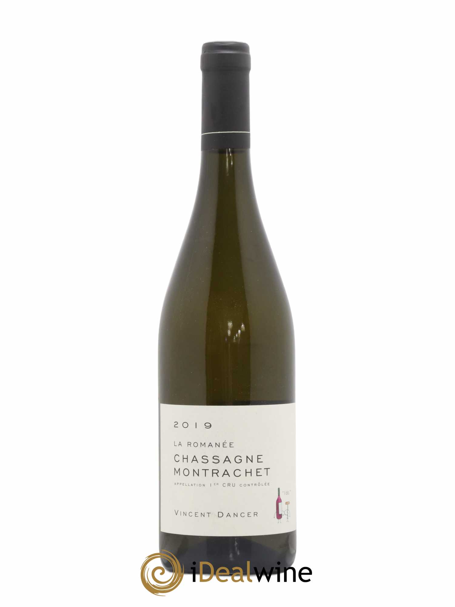 Chassagne-Montrachet 1er Cru La Romanée Vincent Dancer 2019 - Lot de 1 bouteille - 0