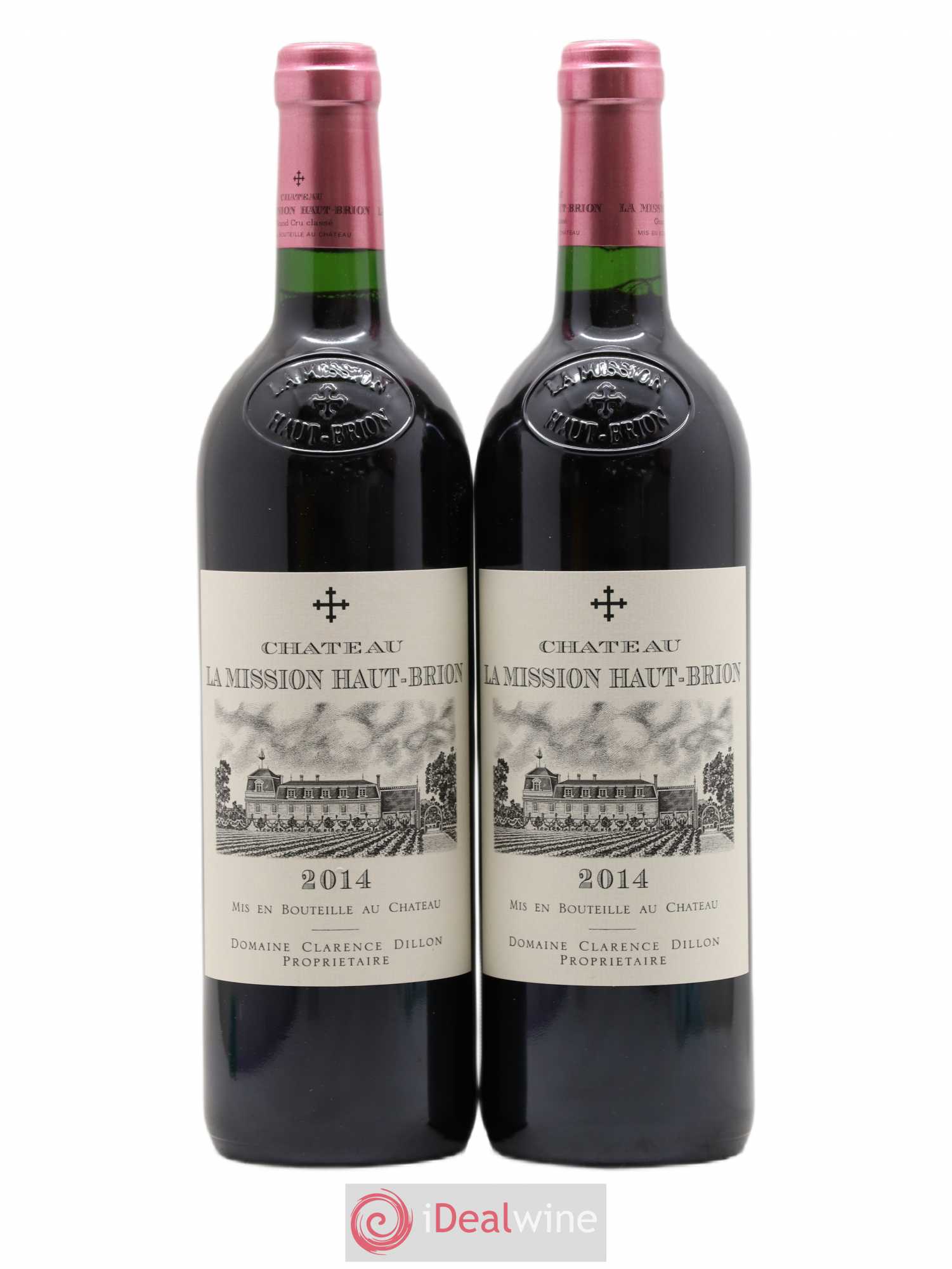 Château la Mission Haut-Brion Cru Classé de Graves 2014 - Lot de 2 bouteilles - 0
