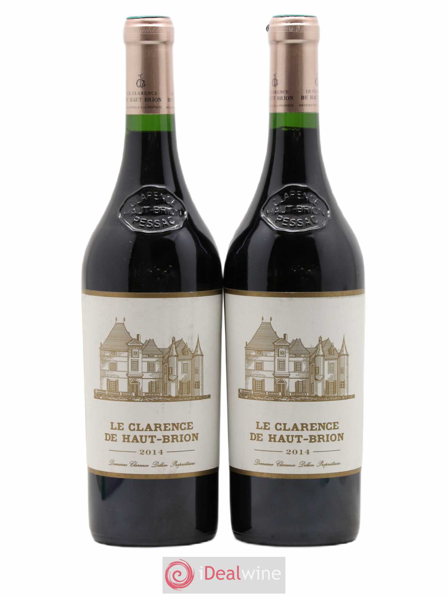 Clarence (Bahans) de Haut-Brion Second Vin 2014 - Lot de 2 bouteilles - 0