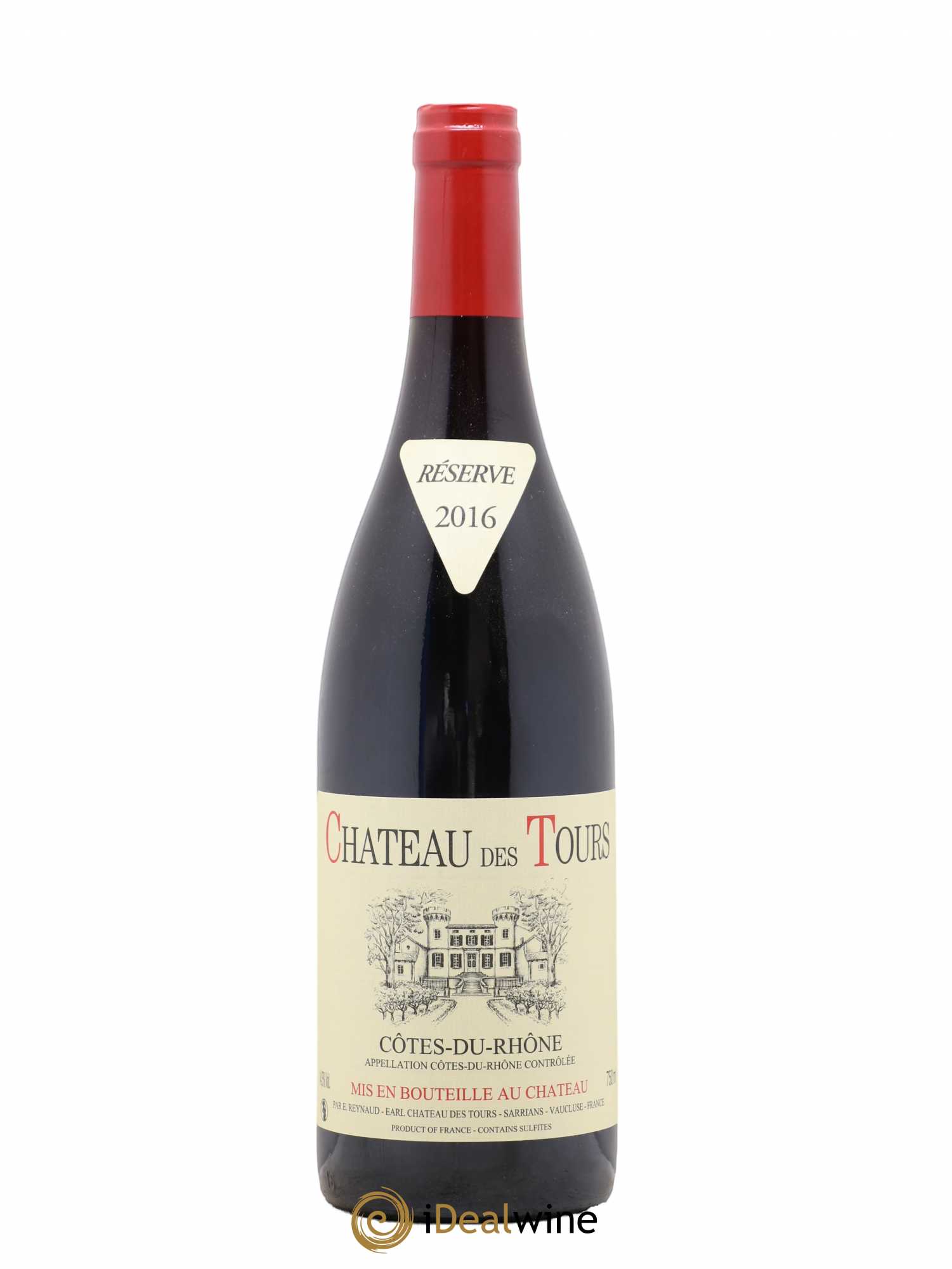 Côtes-du-Rhône Château des Tours Emmanuel Reynaud 2016 - Lot de 1 bouteille - 0