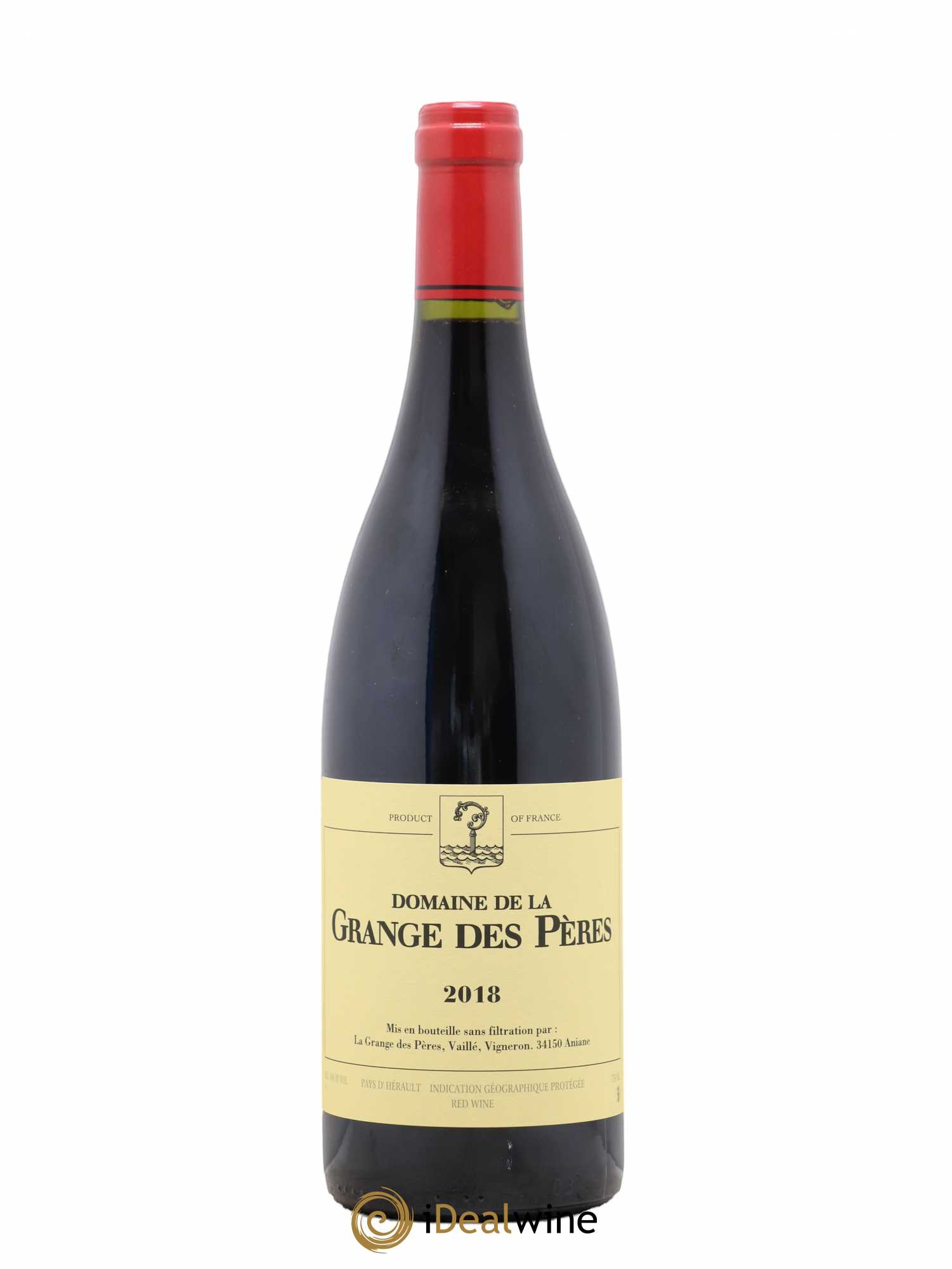 Pays d'Hérault Grange des Pères Laurent Vaillé 2018 - Lot de 1 bouteille - 0
