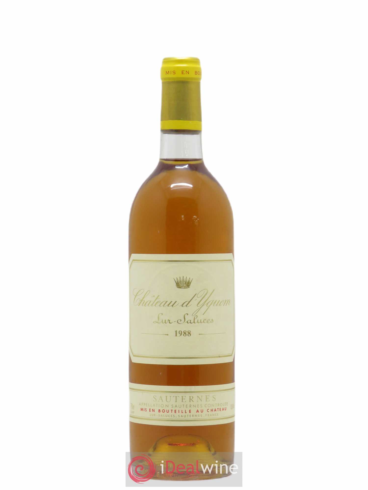 Château d' Yquem 1er Cru Classé Supérieur 1988 - Lotto di 1 bottiglia - 0