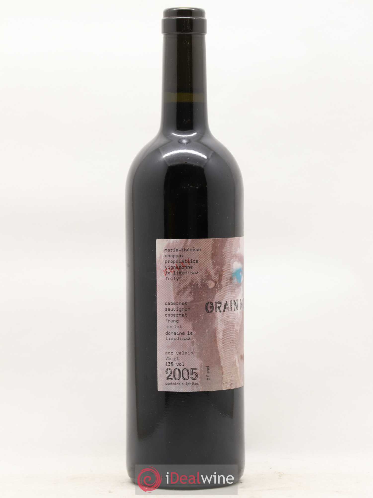 Valais Grain Noir Marie-Thérèse Chappaz - Domaine Des Claives 2005 - Lot de 1 bouteille - 1