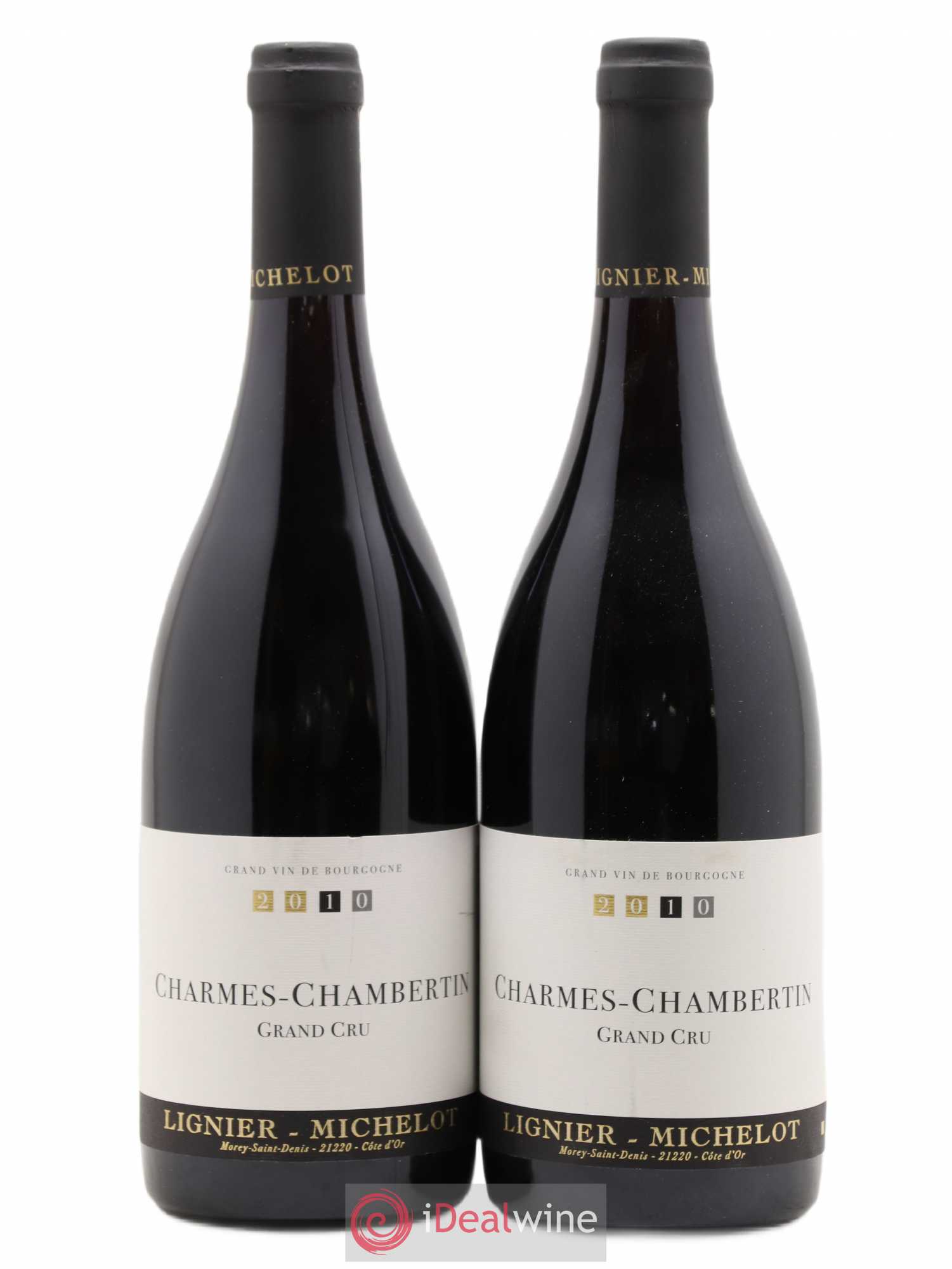 Charmes-Chambertin Grand Cru Lignier-Michelot (Domaine) 2010 - Lot de 2 bouteilles - 0