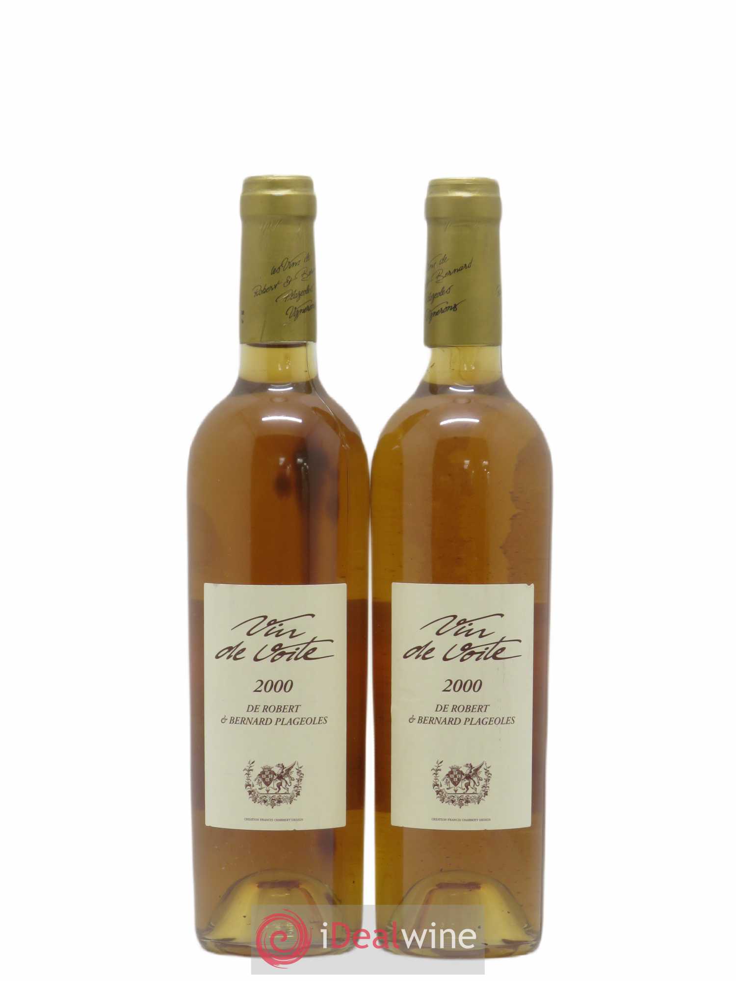 Gaillac Vin de voile Plageoles 50cl 2000 - Lot de 2 bouteilles - 0