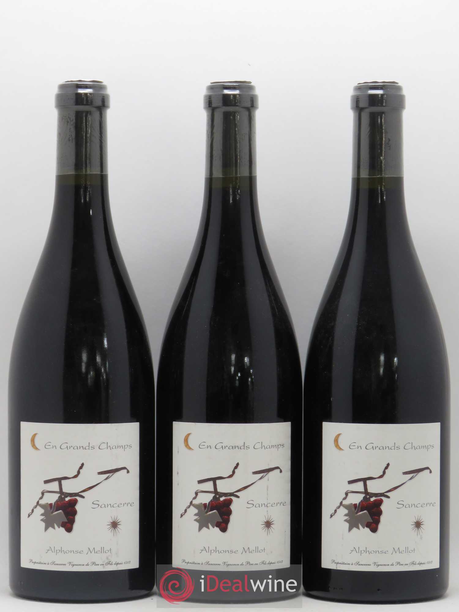Sancerre En Grands Champs Alphonse Mellot 2009 - Lot de 3 bouteilles - 0