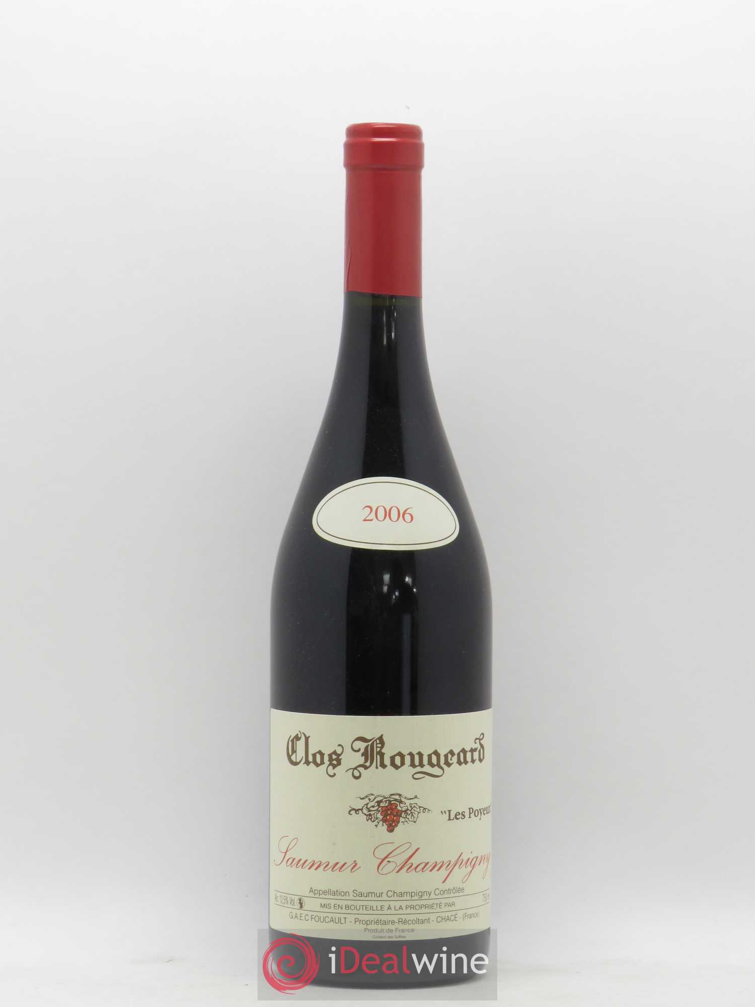 Saumur-Champigny Les Poyeux Clos Rougeard 2006 - Lot de 1 bouteille - 0