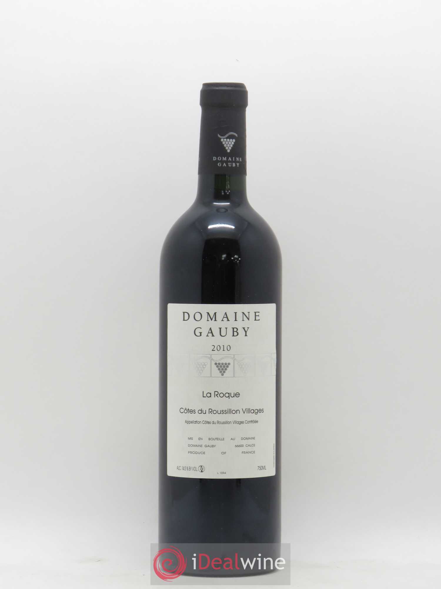 Côtes Catalanes La Roque Gauby (Domaine) 2010 - Lot de 1 bouteille - 0
