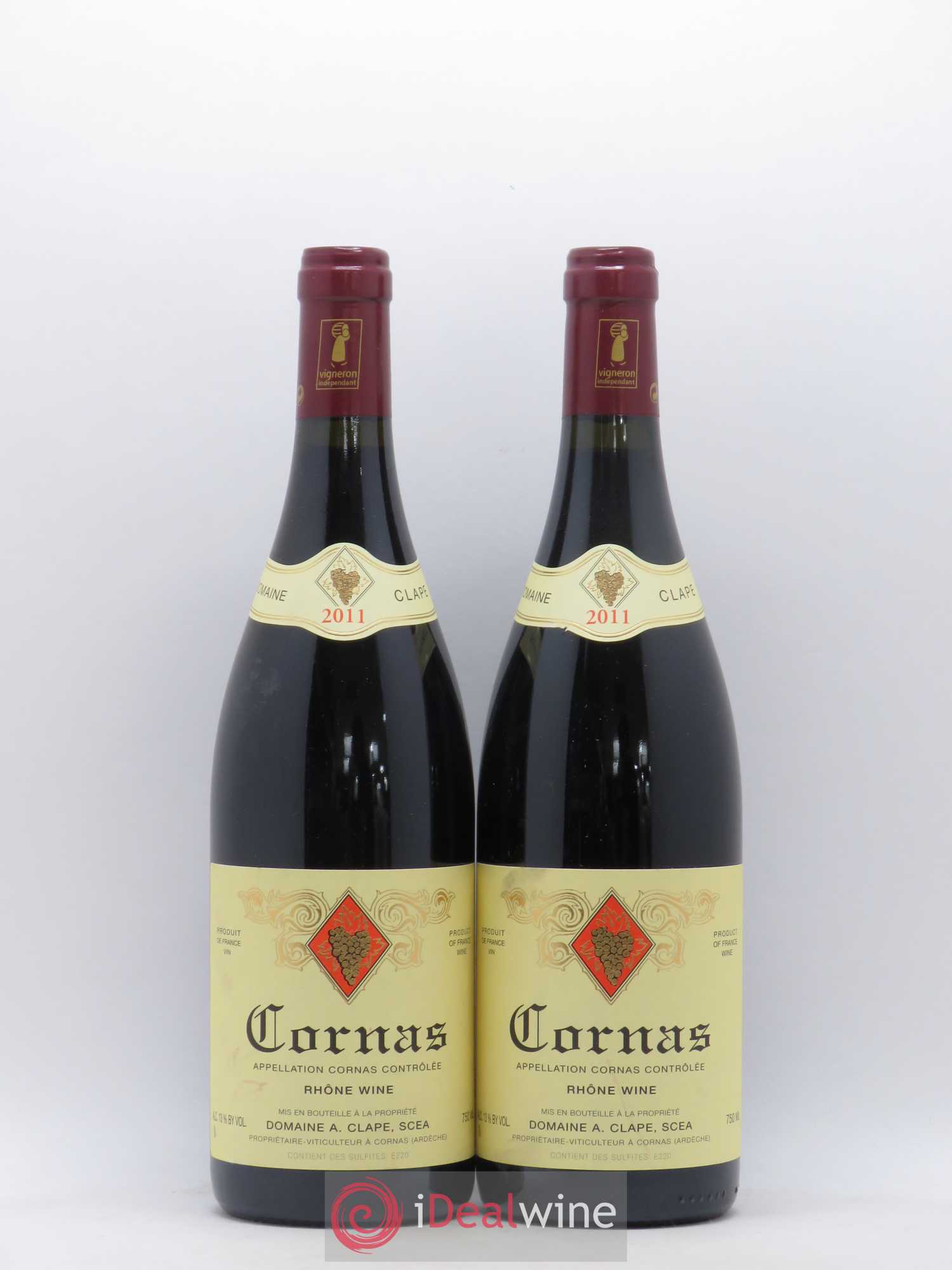 Cornas Auguste Clape 2011 - Lot de 2 bouteilles - 0