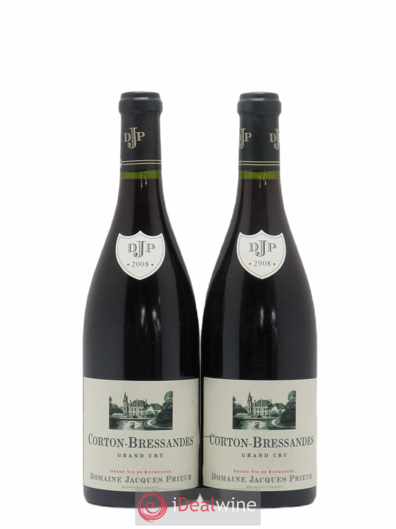 Corton-Bressandes Grand Cru Jacques Prieur (Domaine) 2008 - Lot de 2 bouteilles - 0