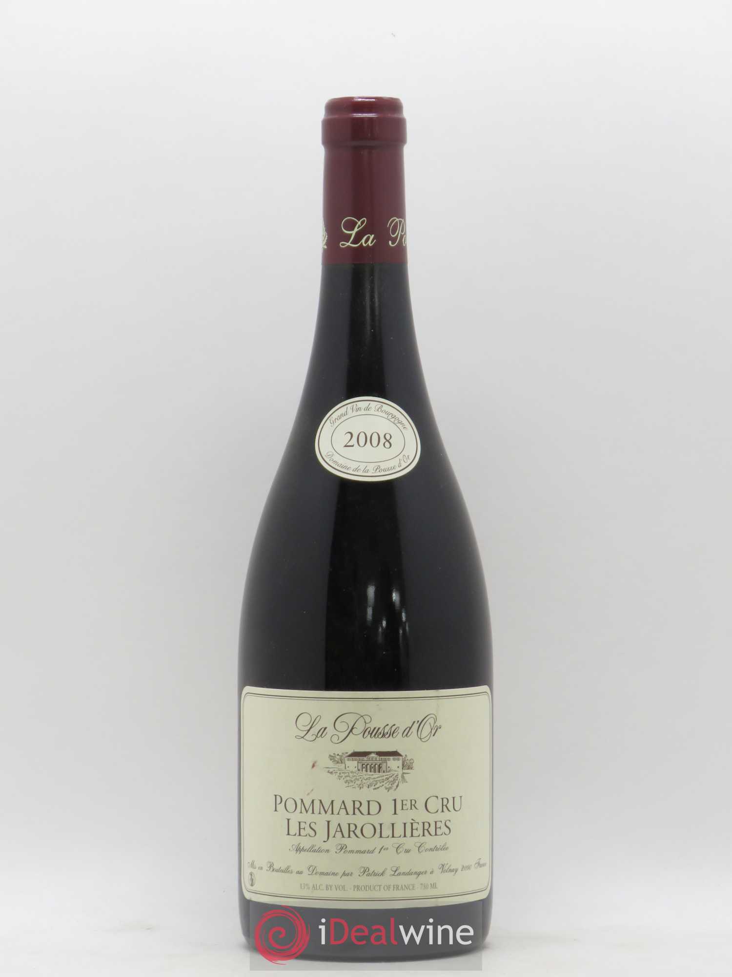 Pommard 1er Cru Les Jarollières La Pousse d'Or (Domaine de) 2008 - Lotto di 1 bottiglia - 0