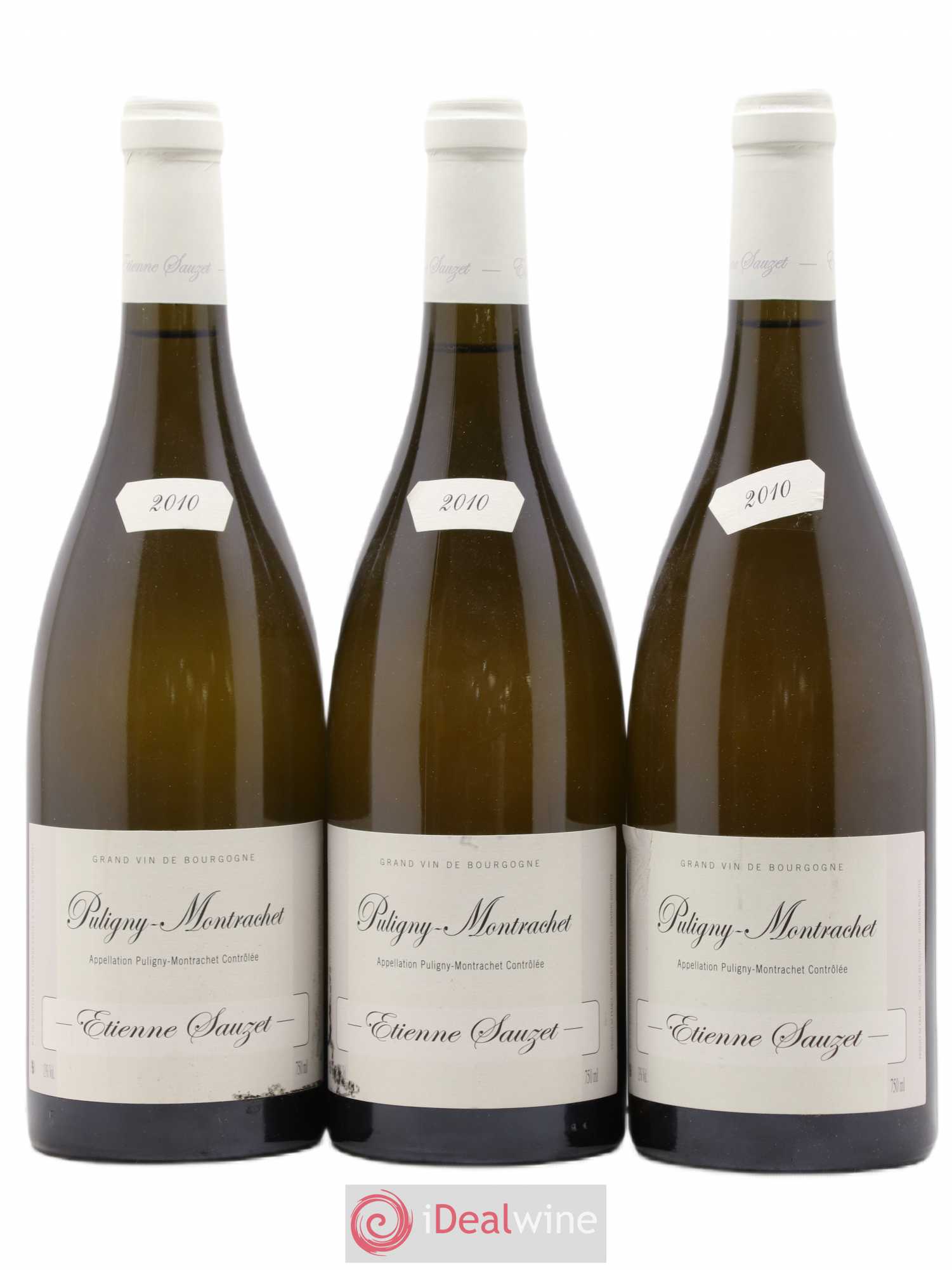 Puligny-Montrachet Etienne Sauzet 2010 - Lot de 3 bouteilles - 0