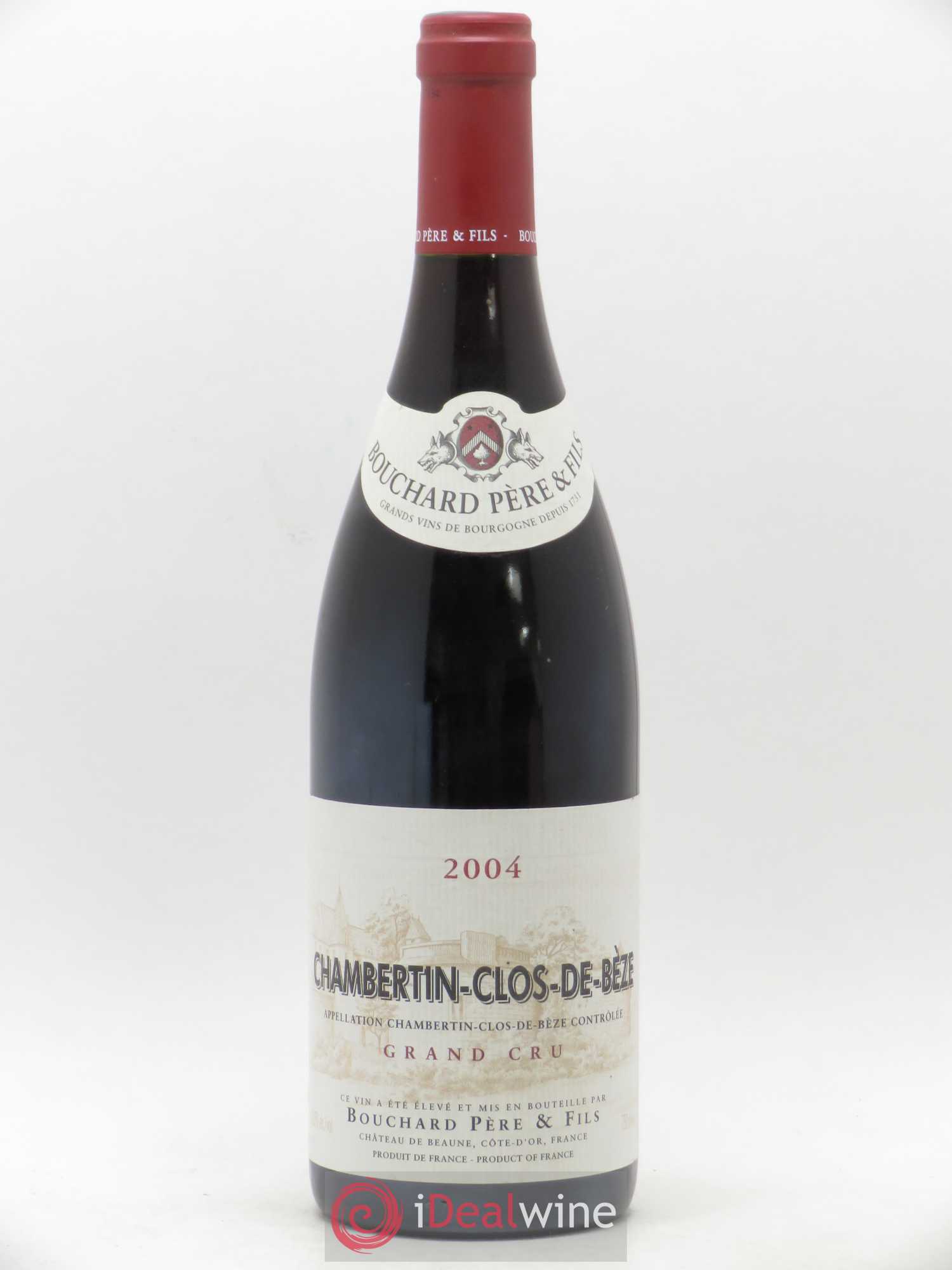 Chambertin Clos de Bèze Grand Cru Bouchard Père & Fils 2004 - Lot de 1 bouteille - 0