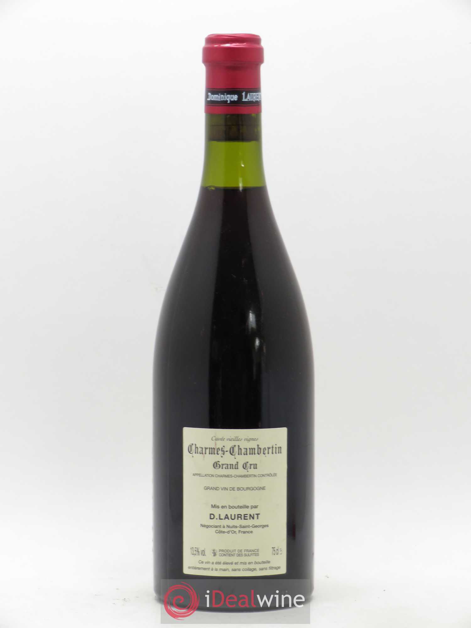 Charmes-Chambertin Grand Cru Vieilles Vignes Dominique Laurent 2006 - Lot de 1 bouteille - 1