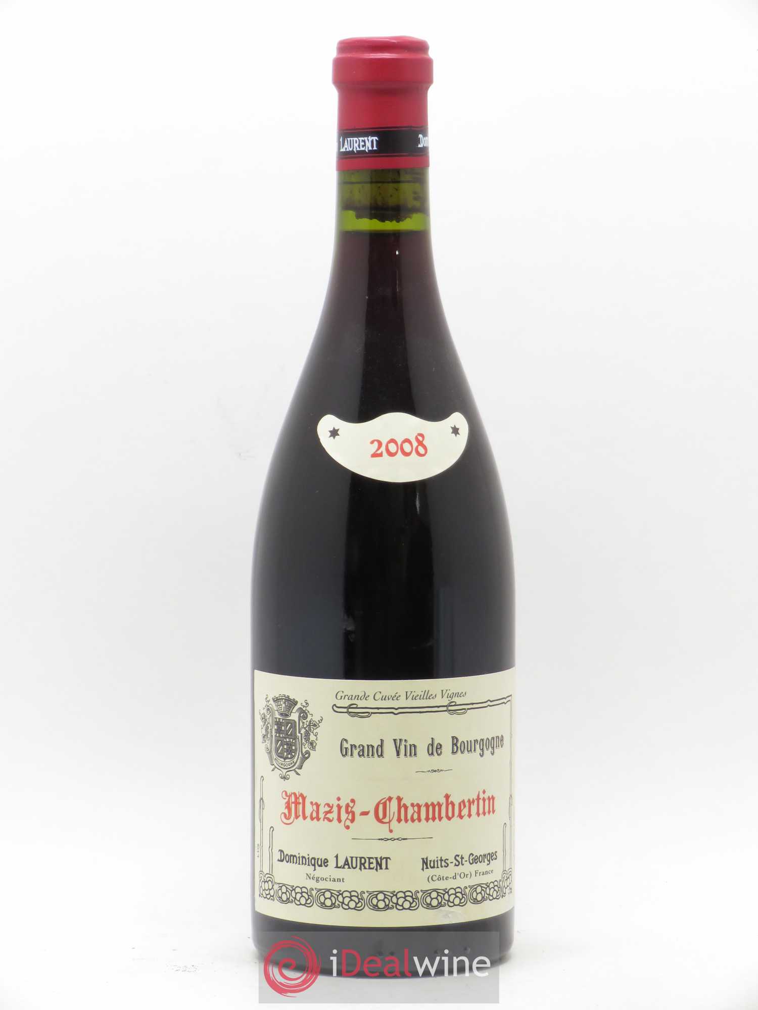 Mazis-Chambertin Grand Cru Dominique Laurent Vieilles Vignes 2008 - Lot de 1 bouteille - 0