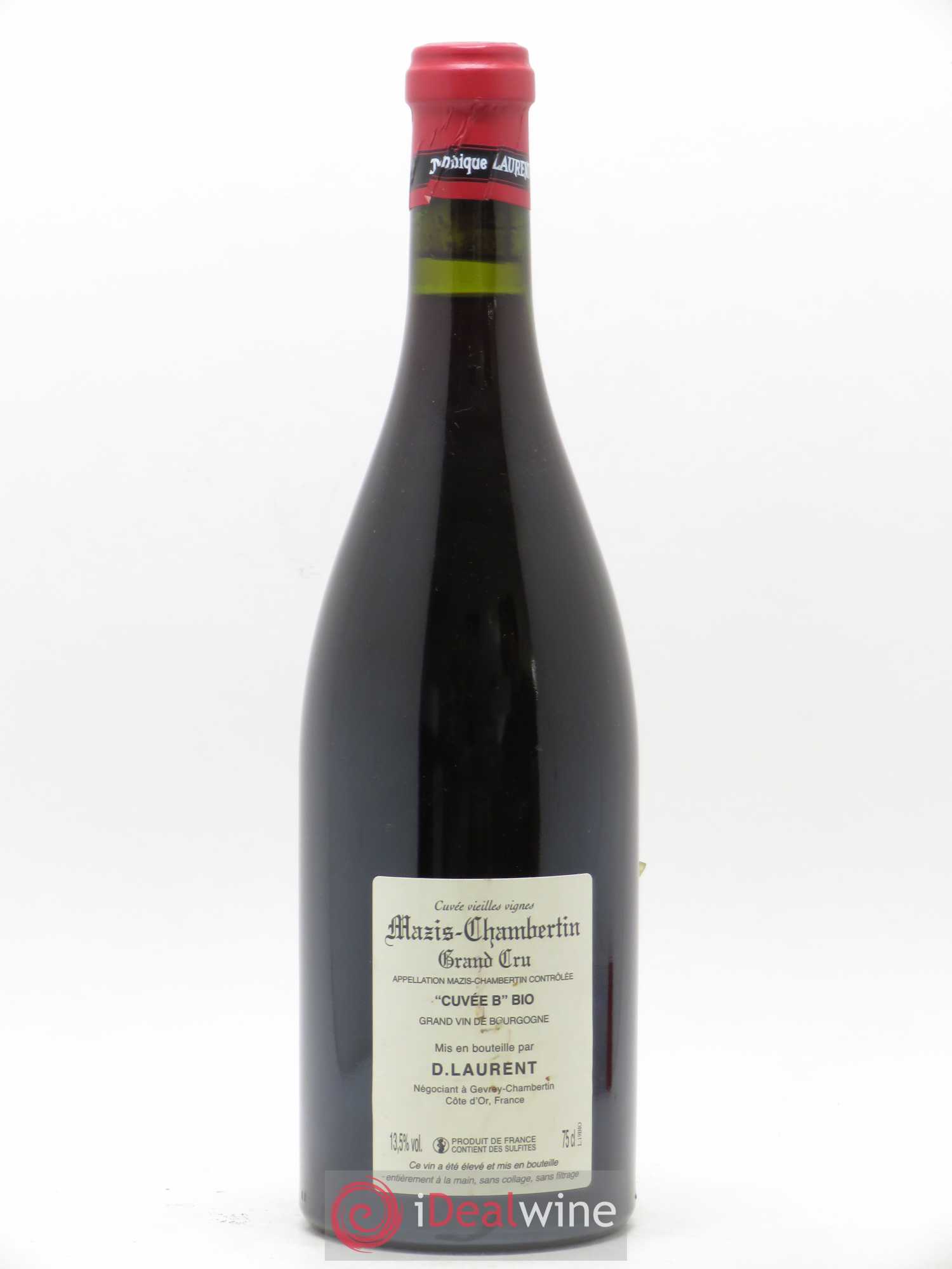 Mazis-Chambertin Grand Cru Dominique Laurent Old vines 2011 - Lot of 1 bottle - 1