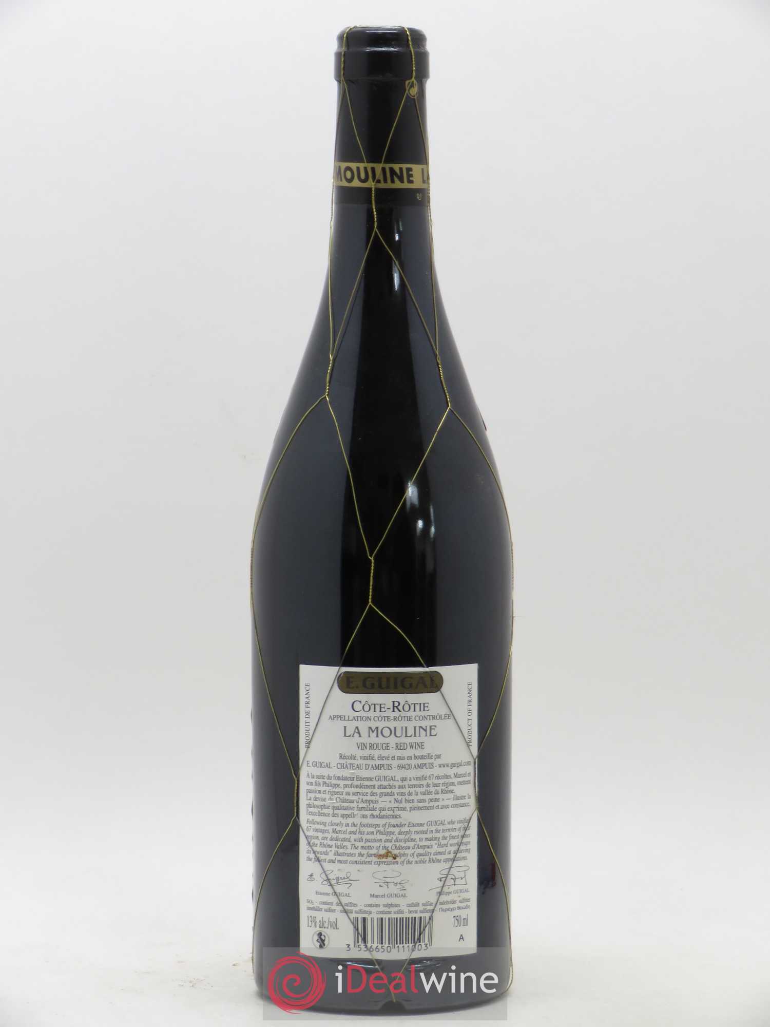 Côte-Rôtie La Mouline Guigal 2007 - Lot de 1 bouteille - 1