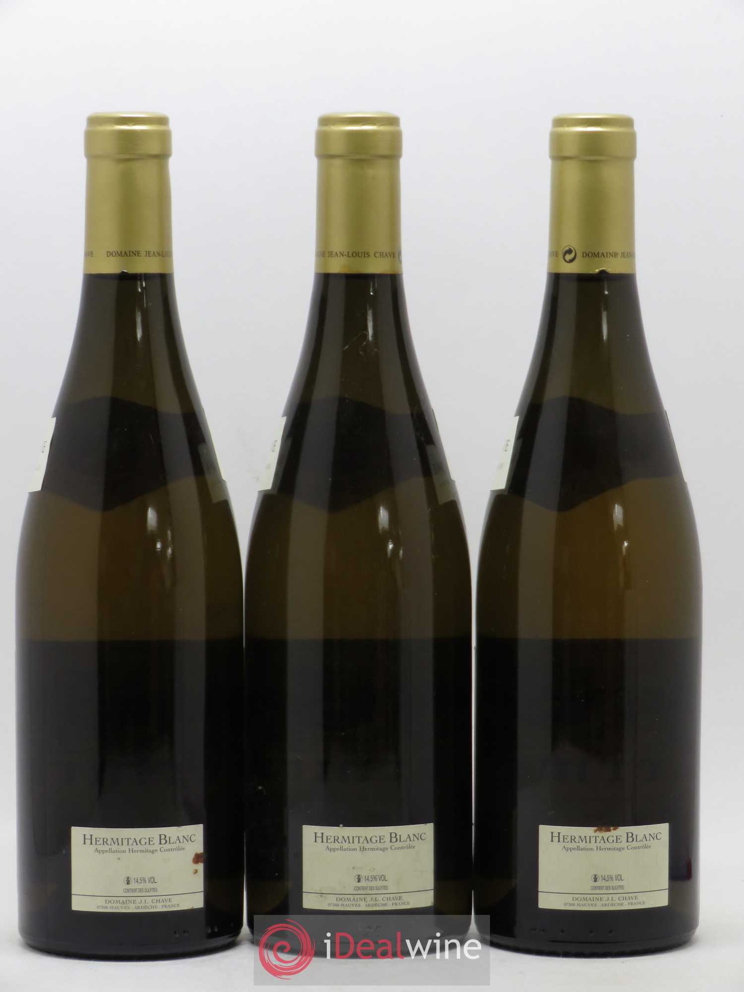 Hermitage Jean-Louis Chave 2008 - Lot de 3 bouteilles - 1