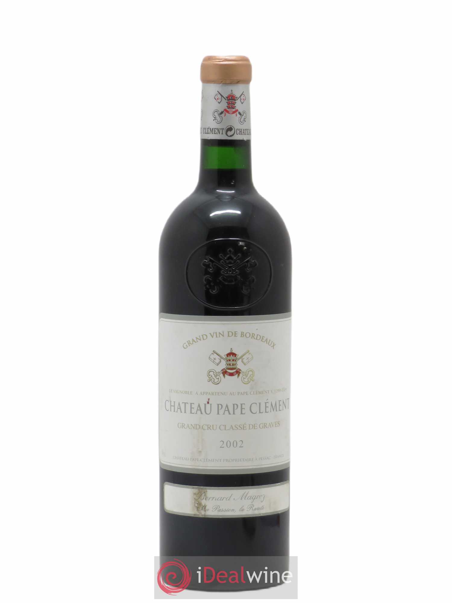 Château Pape Clément Cru Classé de Graves 2002 - Lot de 1 bouteille - 0