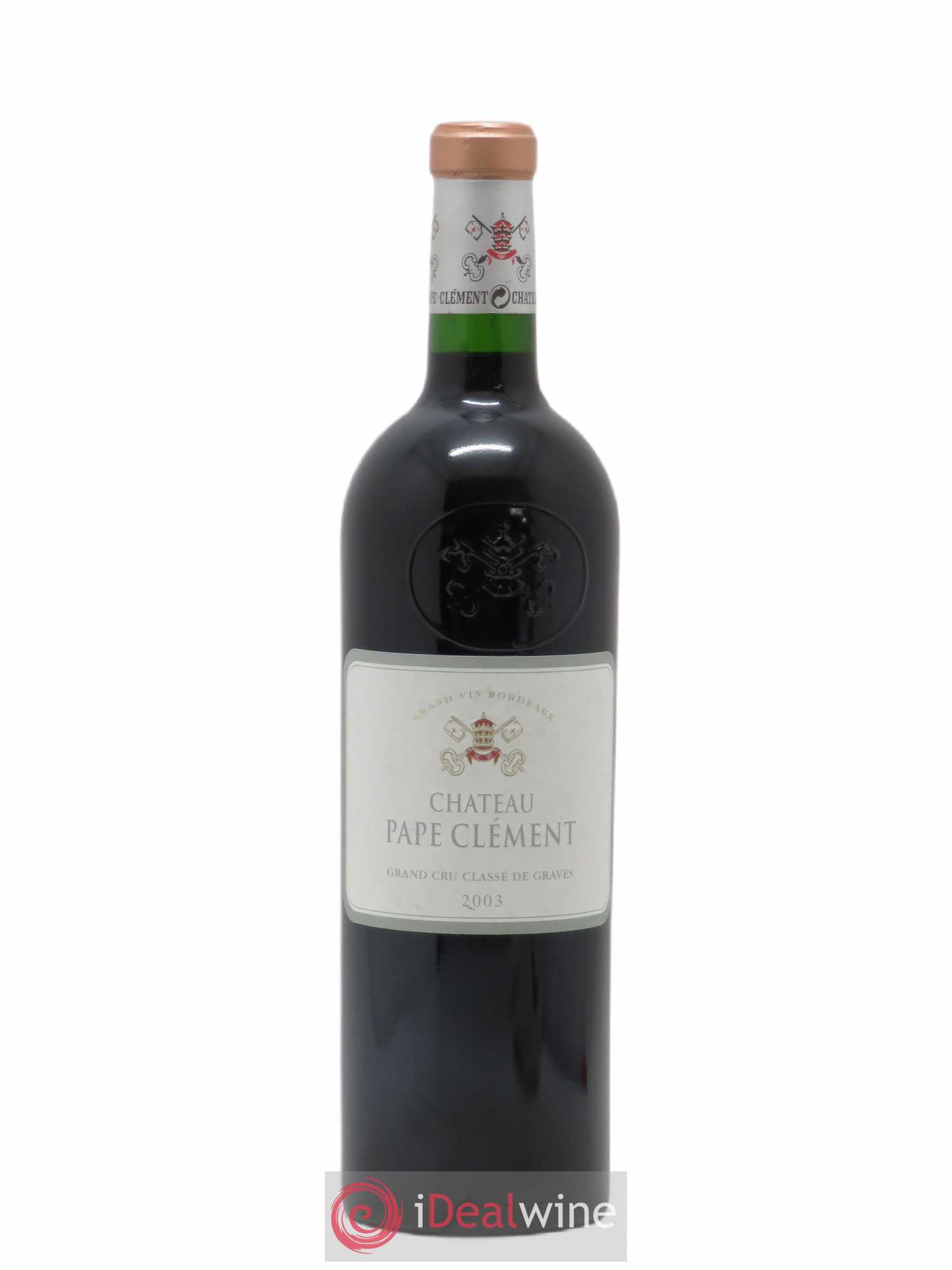 Château Pape Clément Cru Classé de Graves 2003 - Lot de 1 bouteille - 0