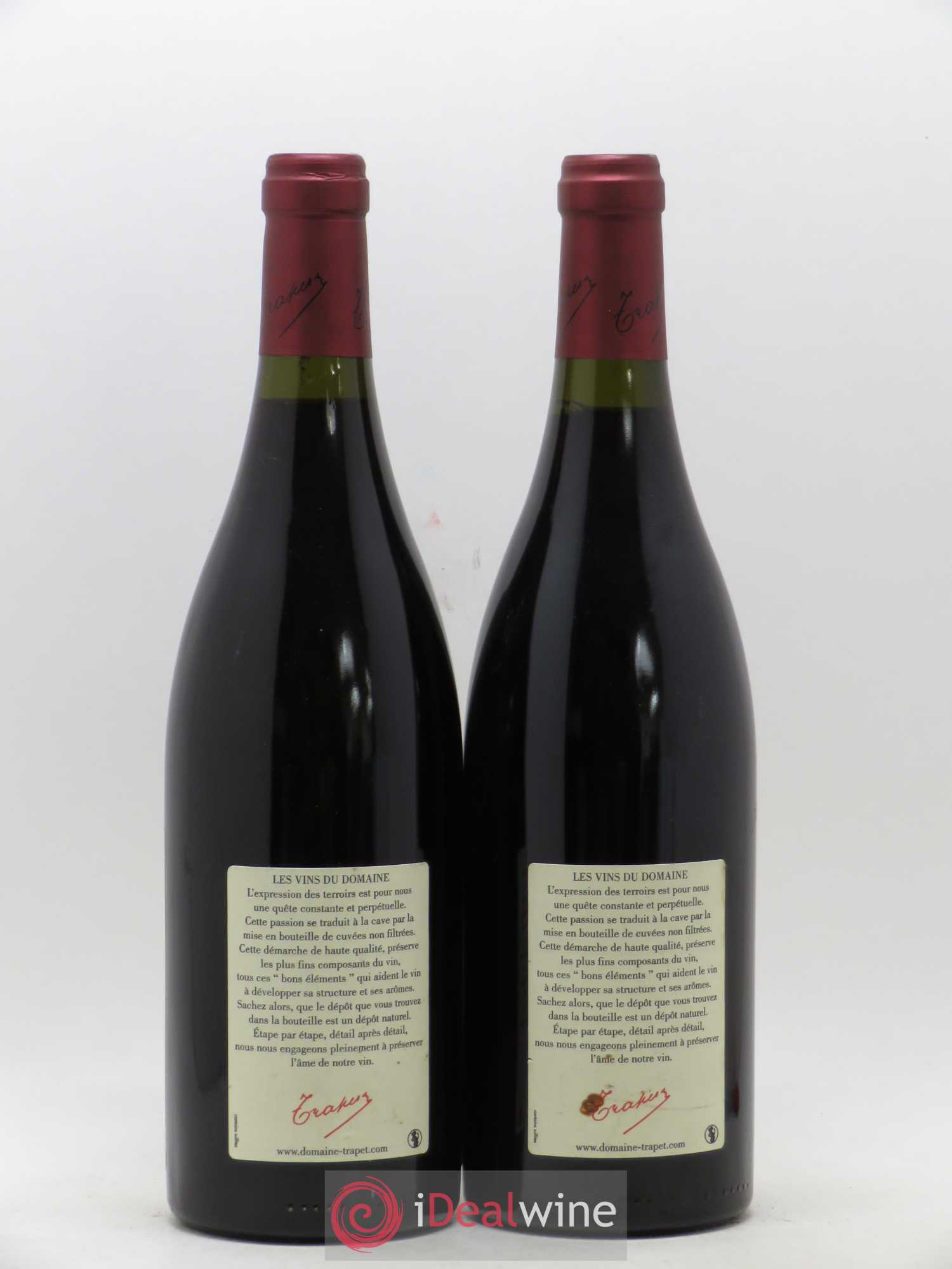 Chambertin Grand Cru Domaine Trapet 2004 - Lot de 2 bouteilles - 1