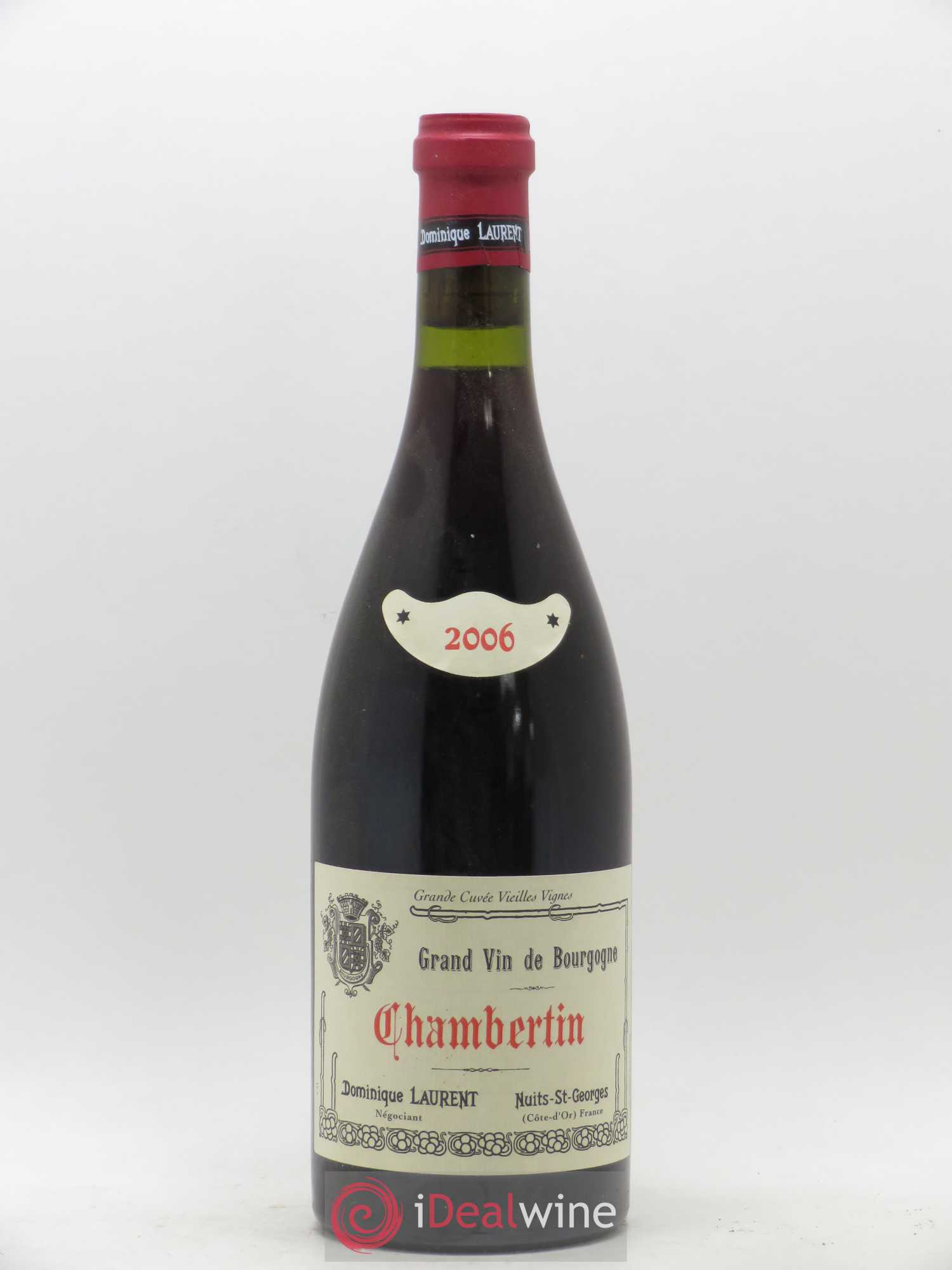 Chambertin Grand Cru Dominique Laurent Vieilles Vignes 2006 - Posten von 1 Flasche - 0