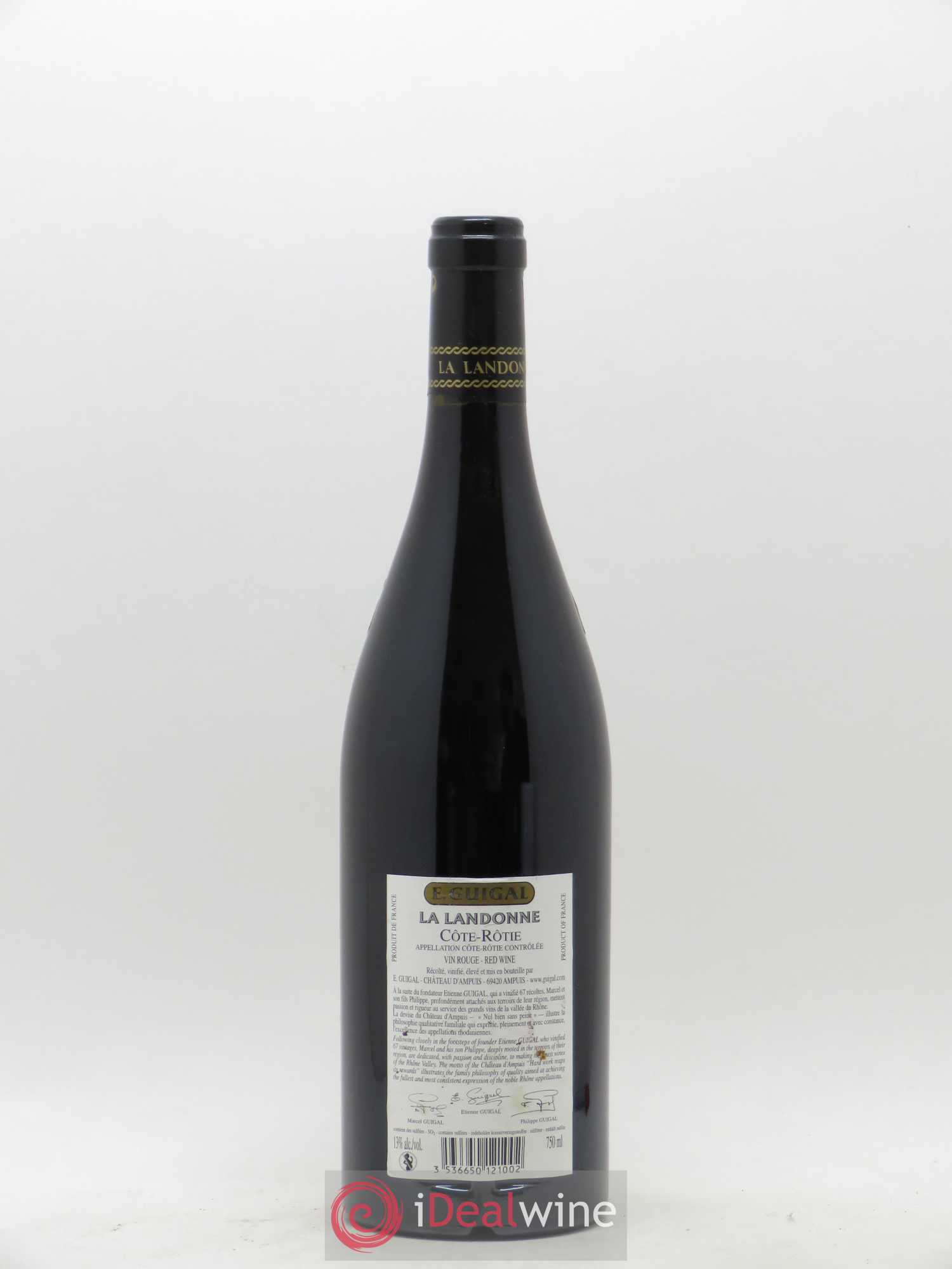 Côte-Rôtie La Landonne Guigal 2004 - Lot de 1 bouteille - 1
