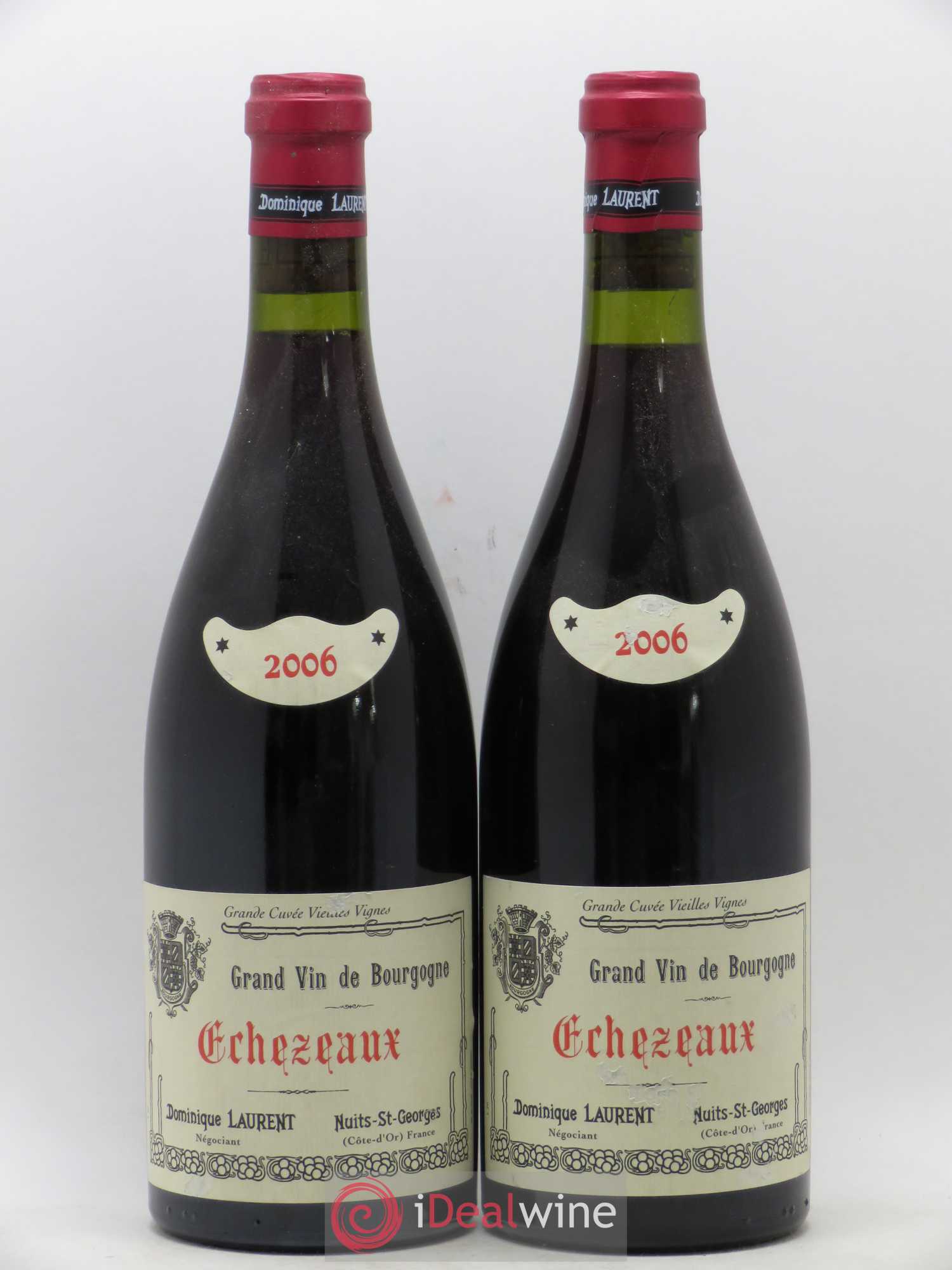 Echezeaux Grand Cru Vieilles Vignes Dominique Laurent 2006 - Lot de 2 bouteilles - 0