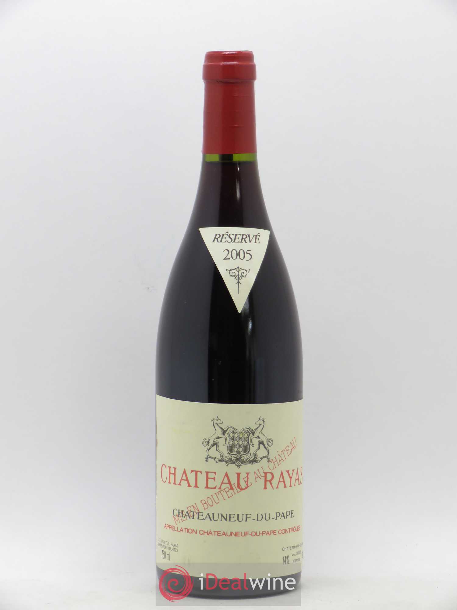Châteauneuf-du-Pape Château Rayas Emmanuel Reynaud 2005 - Lot de 1 bouteille - 0