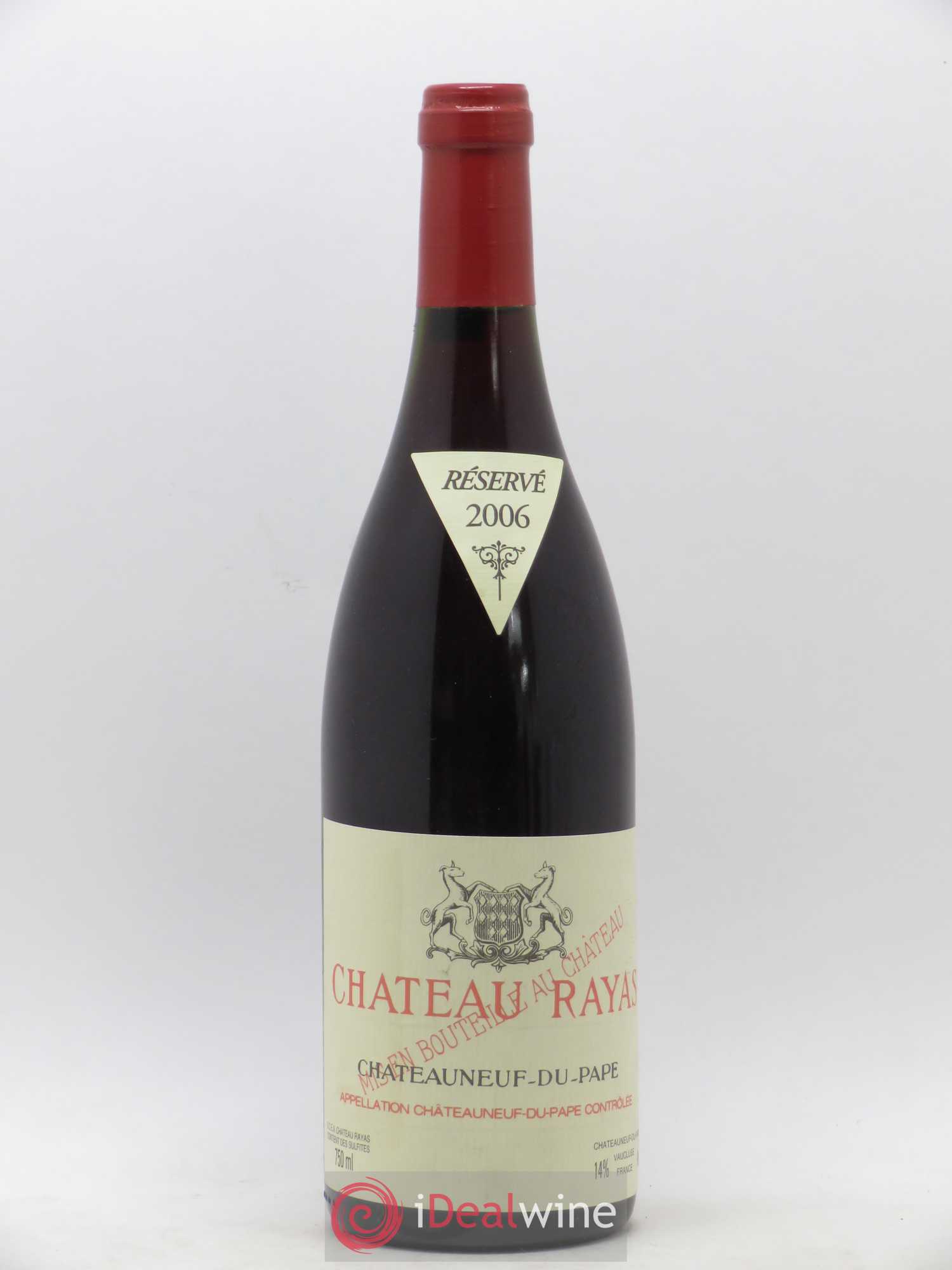Châteauneuf-du-Pape Château Rayas Emmanuel Reynaud 2006 - Lot de 1 bouteille - 0