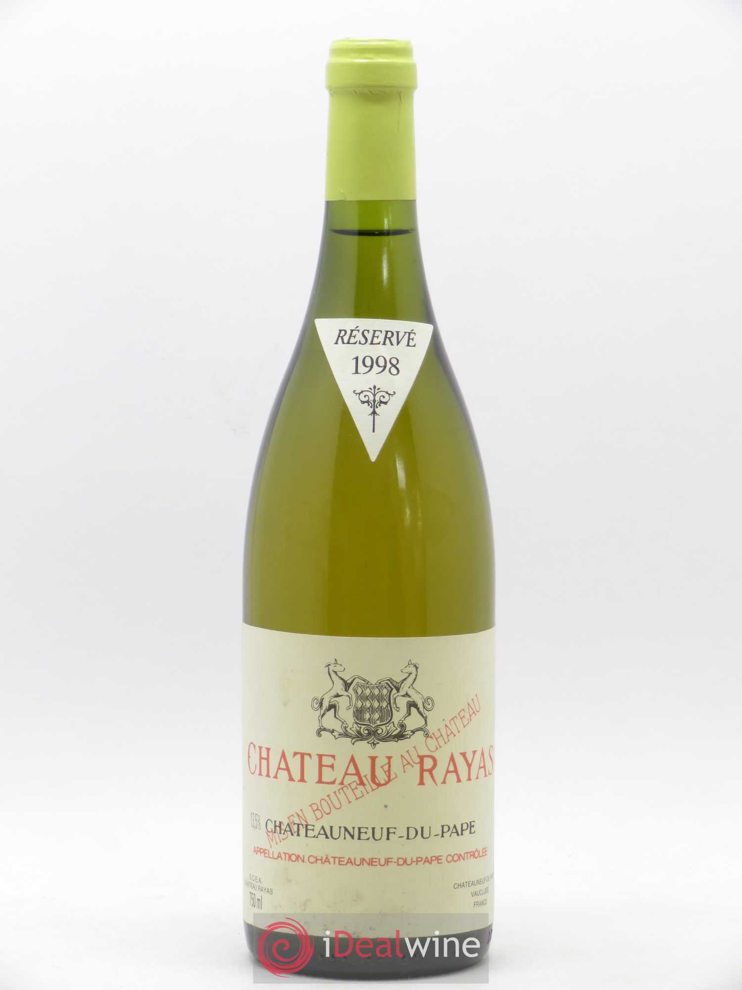 Châteauneuf-du-Pape Château Rayas Emmanuel Reynaud 1998 - Lot de 1 bouteille - 0