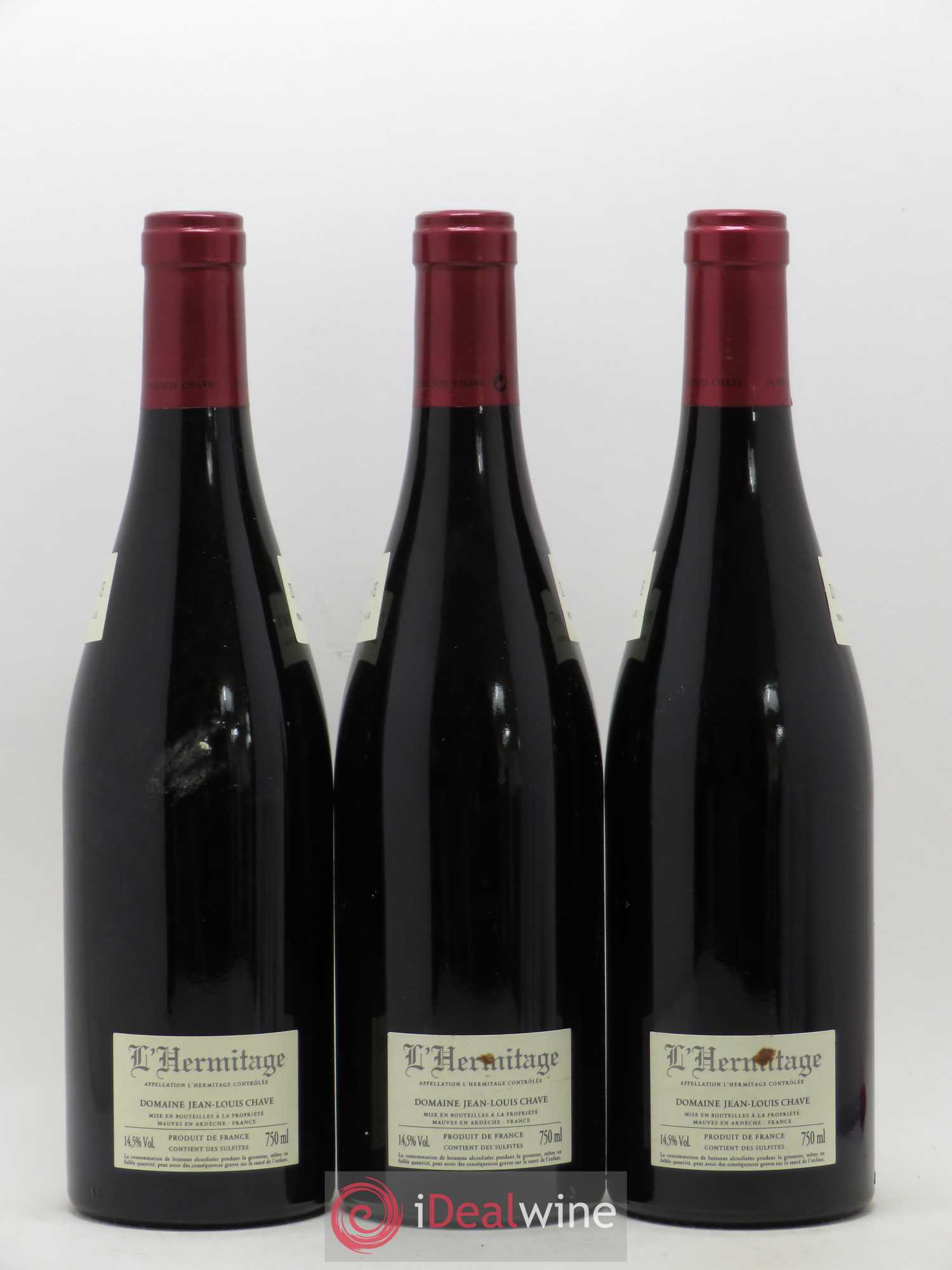 Hermitage Jean-Louis Chave 2011 - Lot de 3 bouteilles - 1