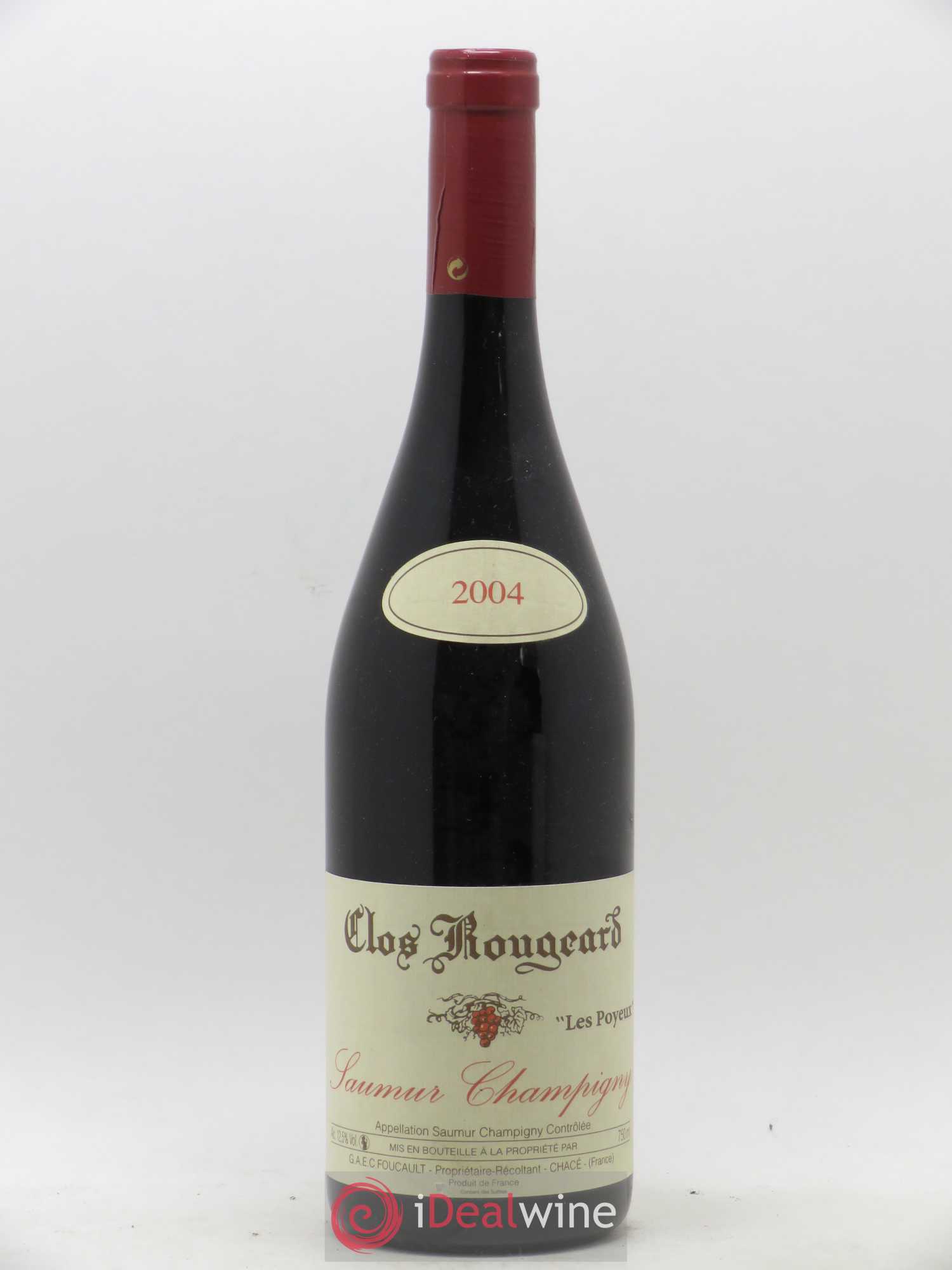 Saumur-Champigny Les Poyeux Clos Rougeard 2004 - Lot de 1 bouteille - 0
