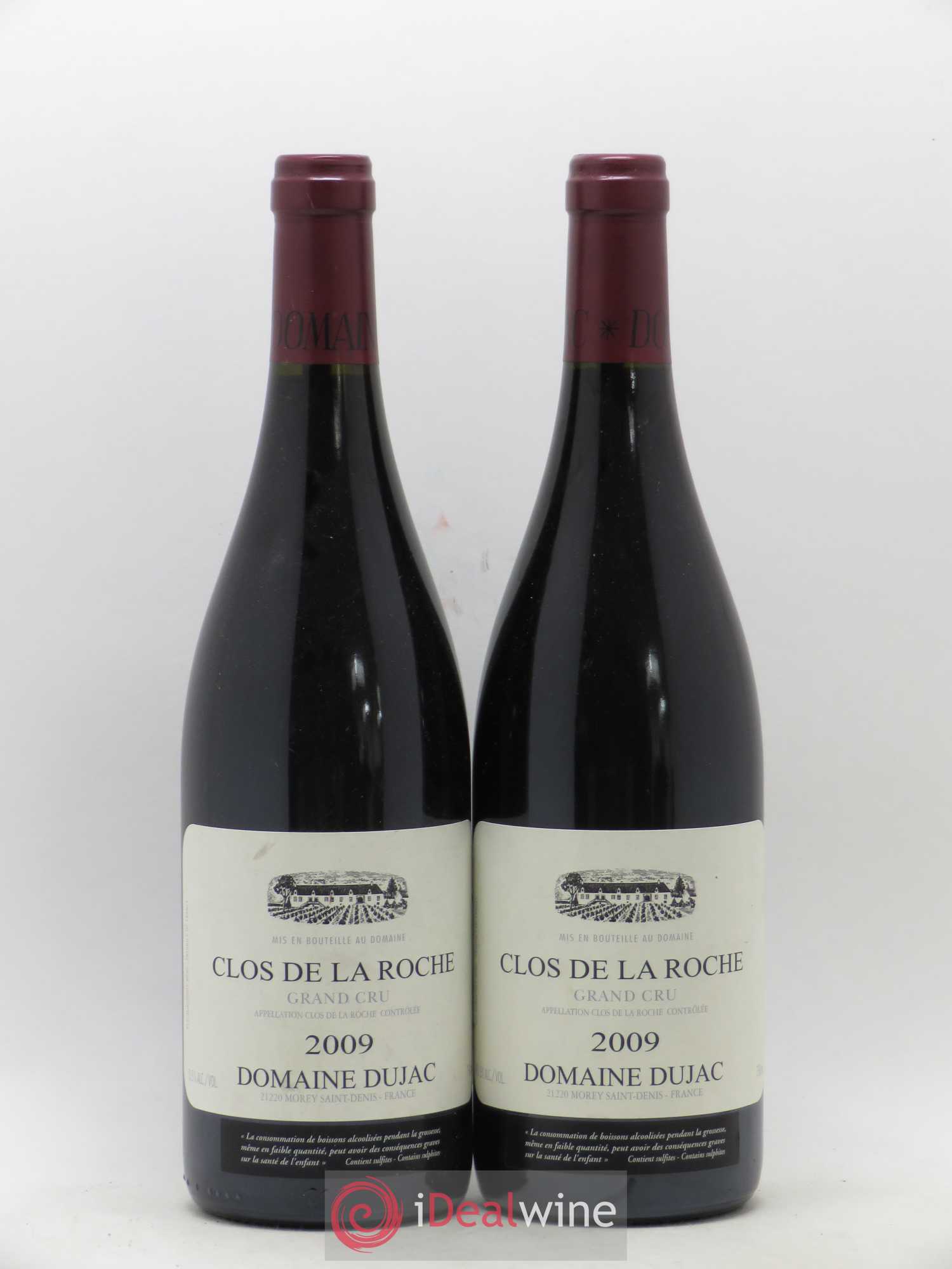 Clos de la Roche Grand Cru Dujac (Domaine) 2009 - Lot de 2 bouteilles - 0