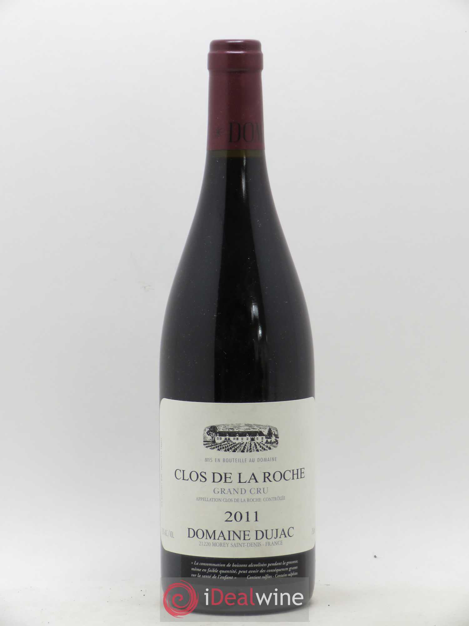 Clos de la Roche Grand Cru Dujac (Domaine) 2011 - Lot de 1 bouteille - 0